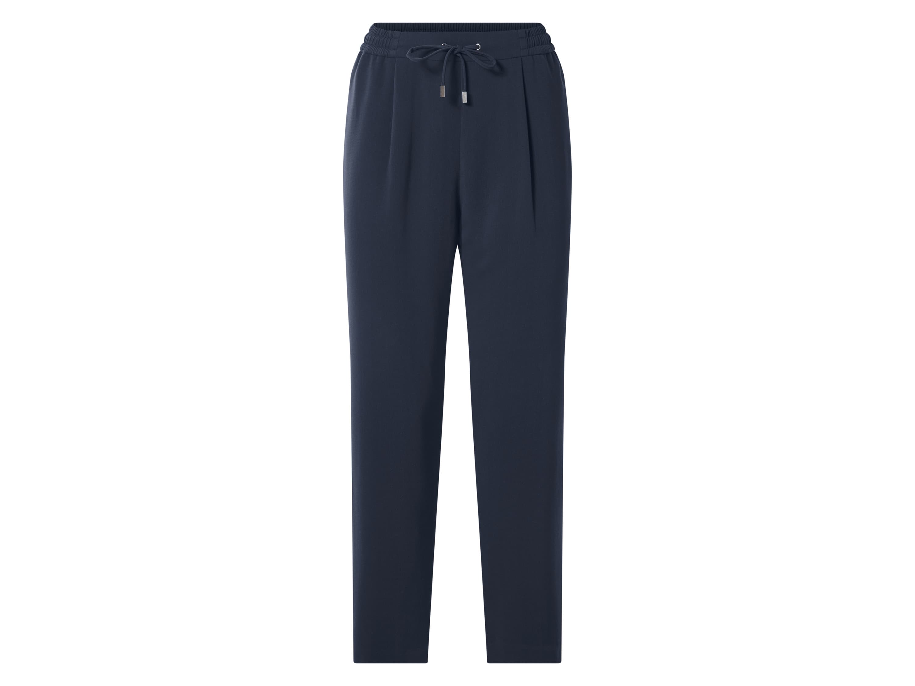 esmara® Dámske nohavice Straight fit (navy modrá, 44)