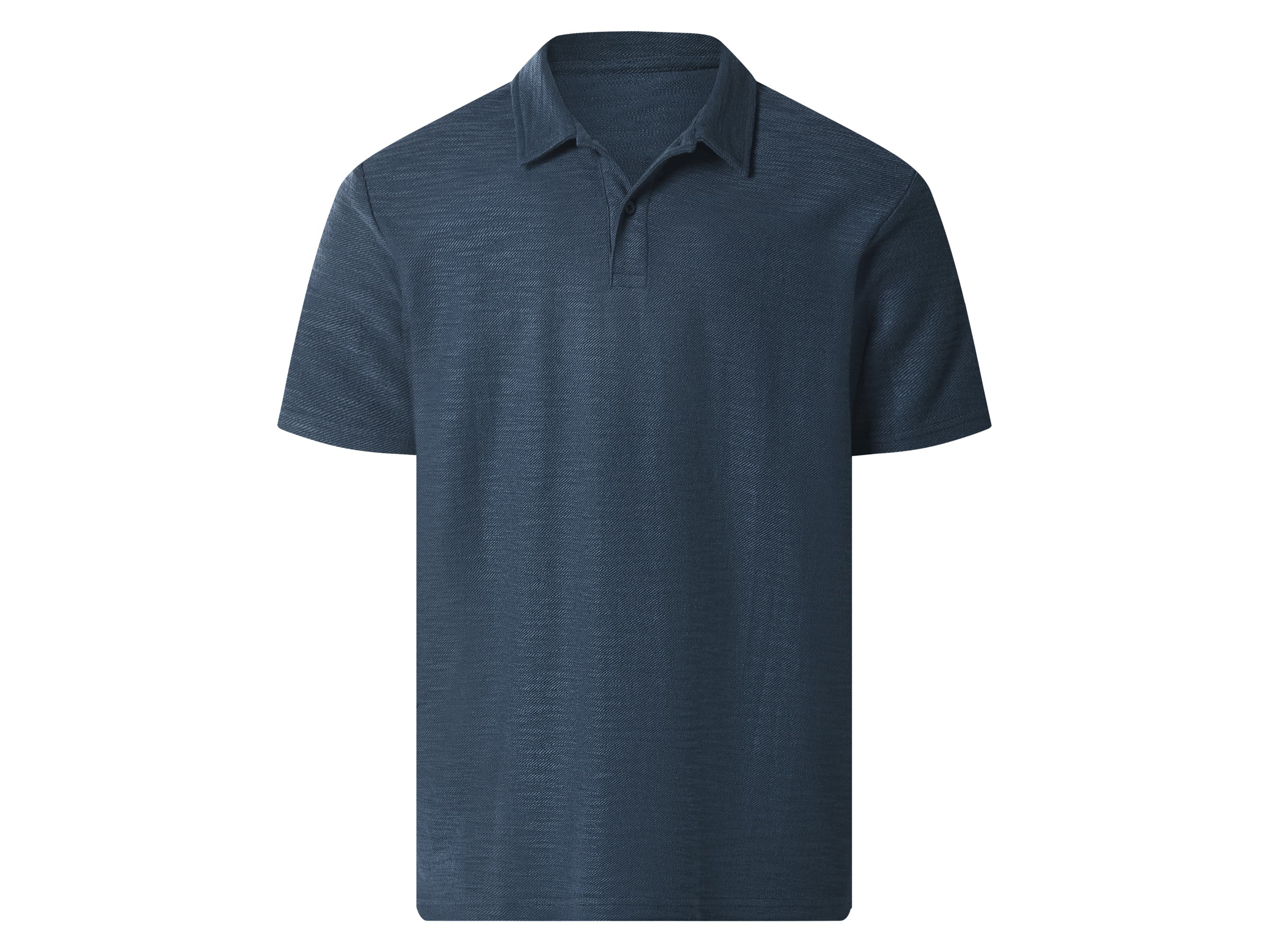 esmara Men Pánske piketové polotričko (navy modrá, M (48/50))