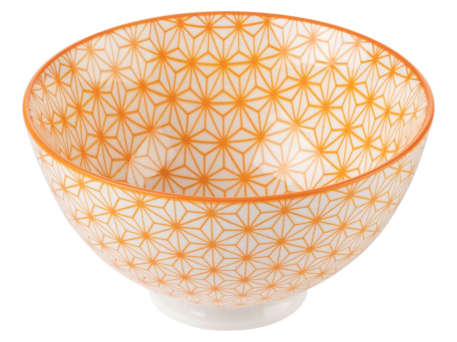ERNESTO® Misky/Misky na omáčku/Porcelánové lyžičky (miska/biela/oranžová) 1