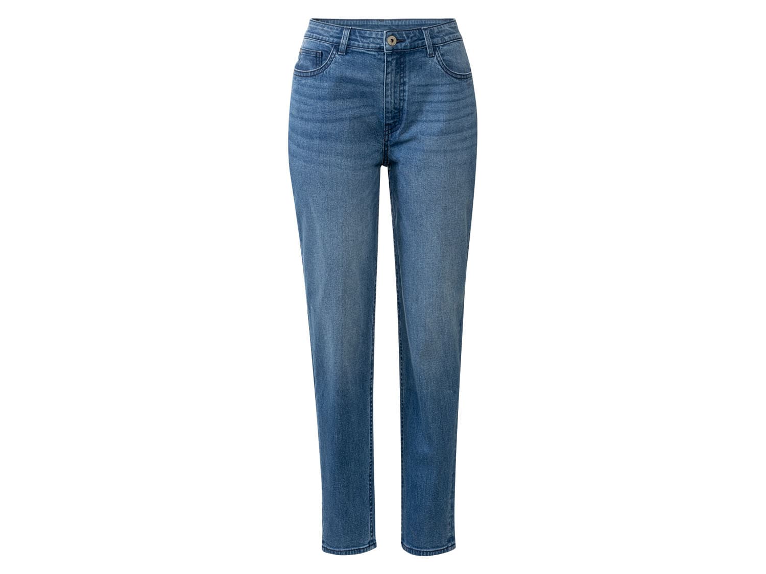 esmara® Dámske rifle Mom fit (modrá, 40)