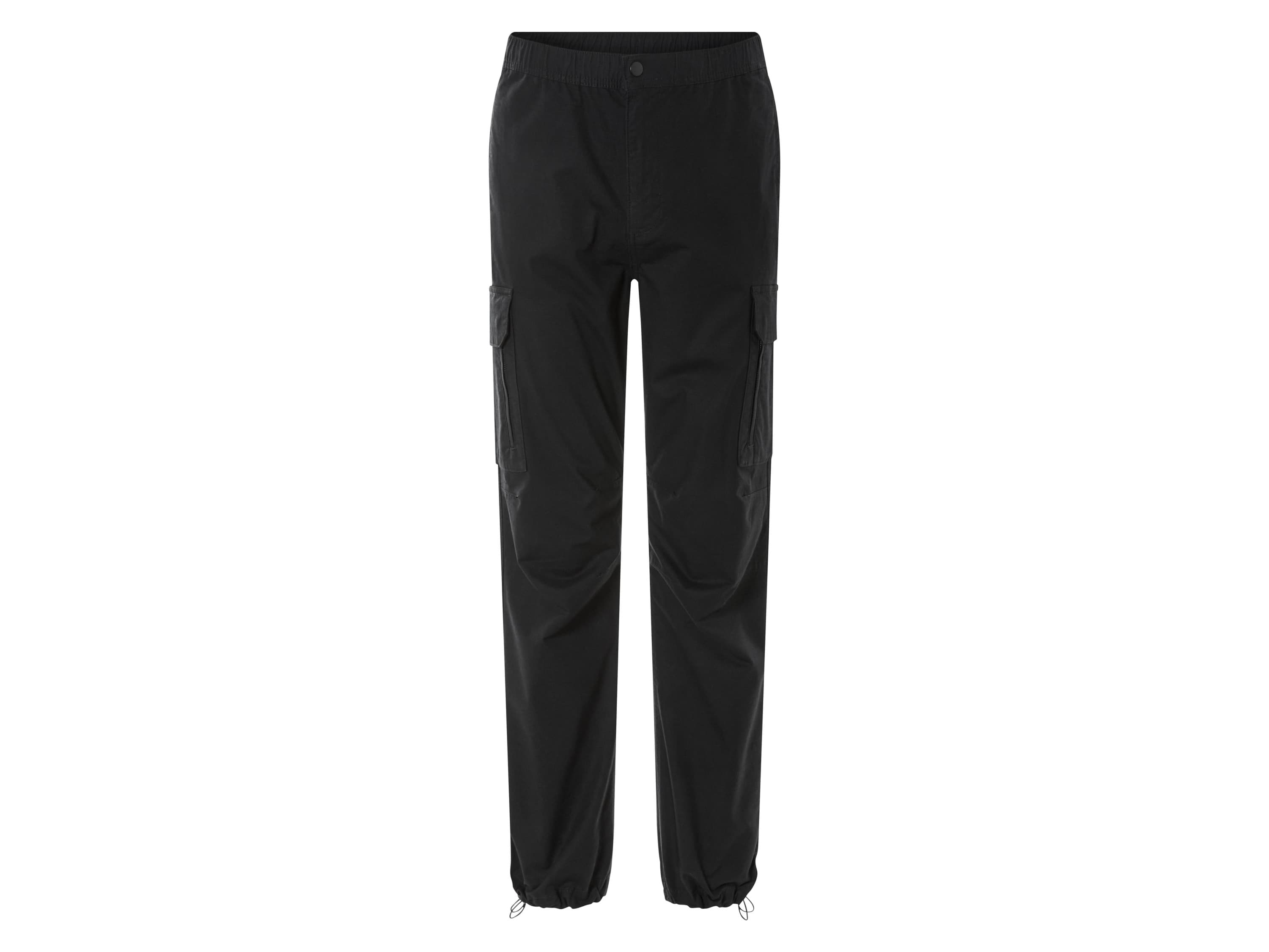 LIVERGY® Pánske cargo nohavice (čierna, S (44/46))