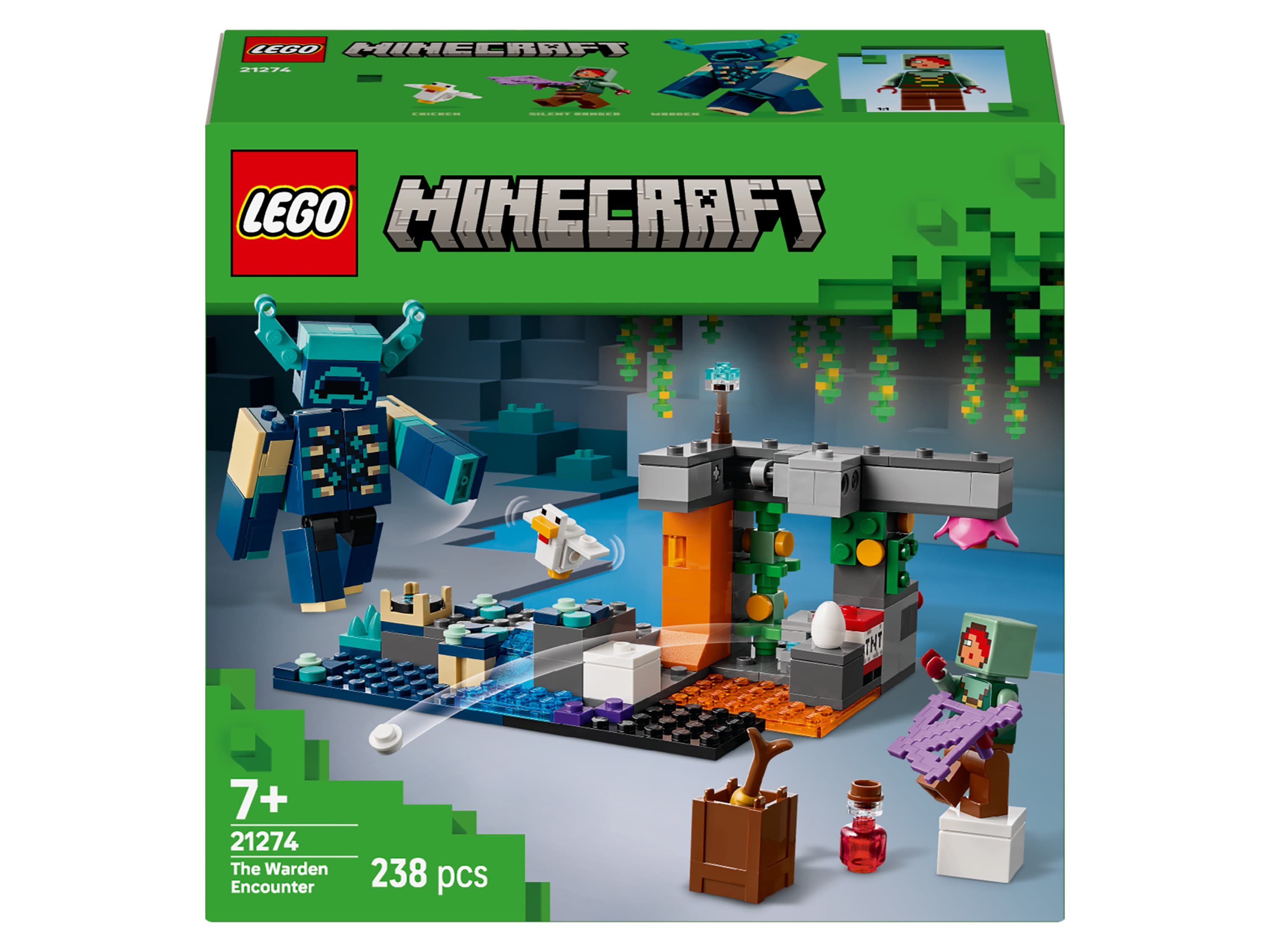 LEGO MINECRAFT 21274 Stretnutie so Strážcom