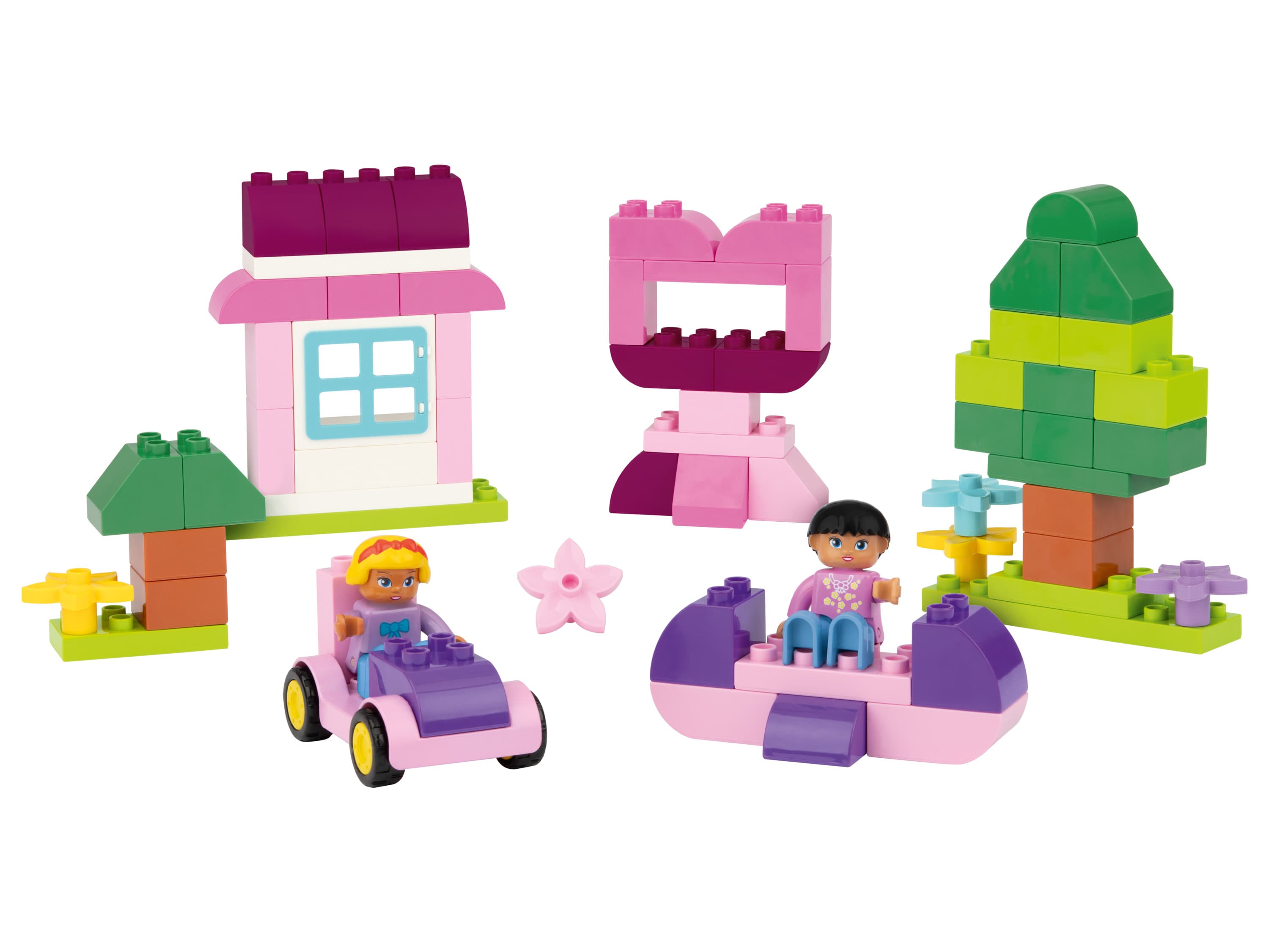 Playtive Clippys Stavebné kocky vo vedierku (stavebné kocky vo vedierku Junior) 1