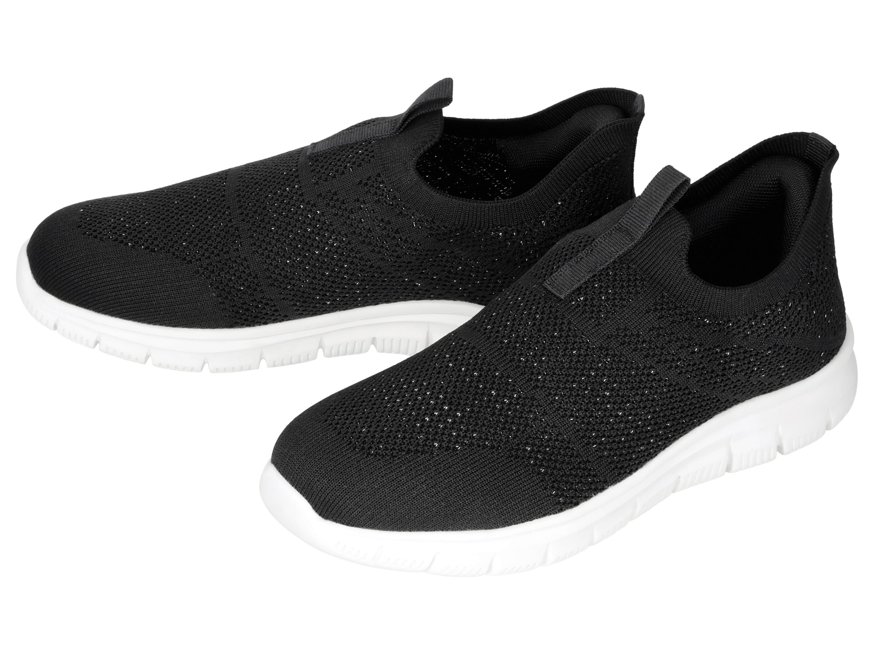 esmara® Dámske slip-on tenisky (čierna, 40)