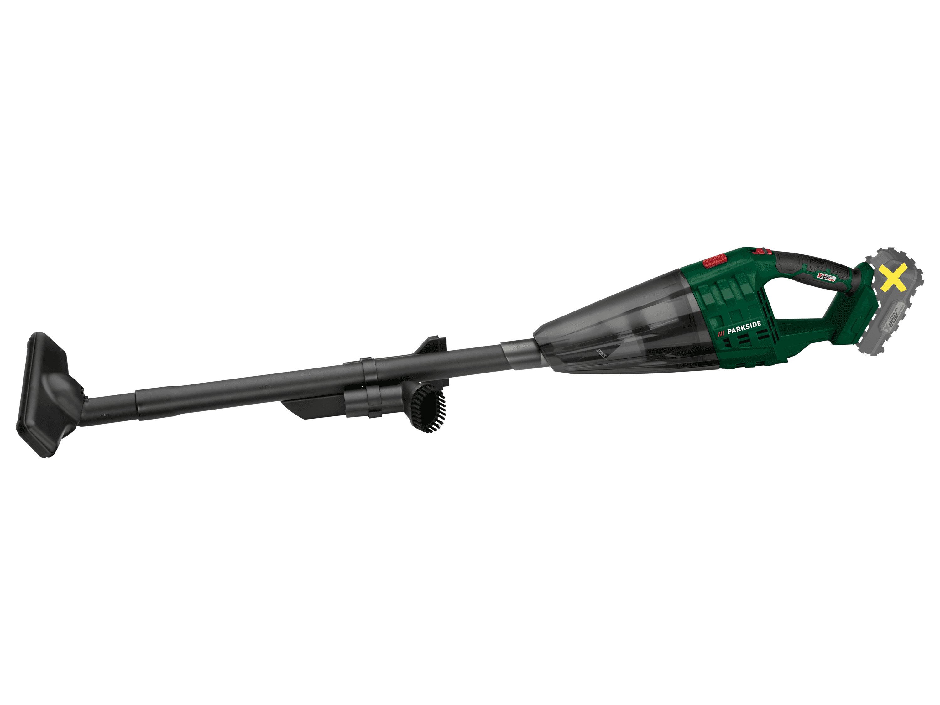 PARKSIDE® Aku ručný vysávač PHSSA 20-Li D2 – bez akumulátora 1