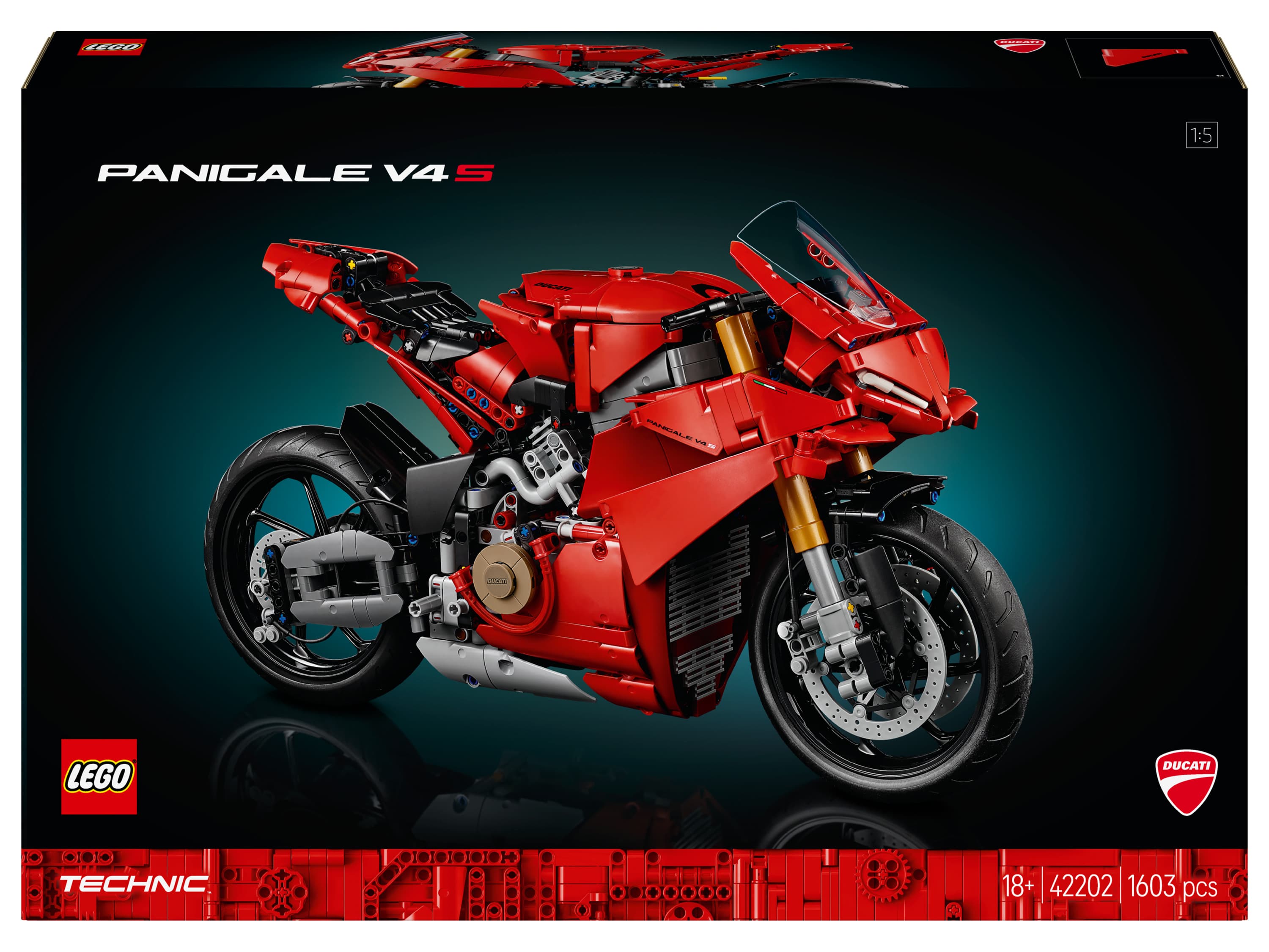 LEGO® TECHNIC 42202 Motocykel Ducati Panigale V4 S