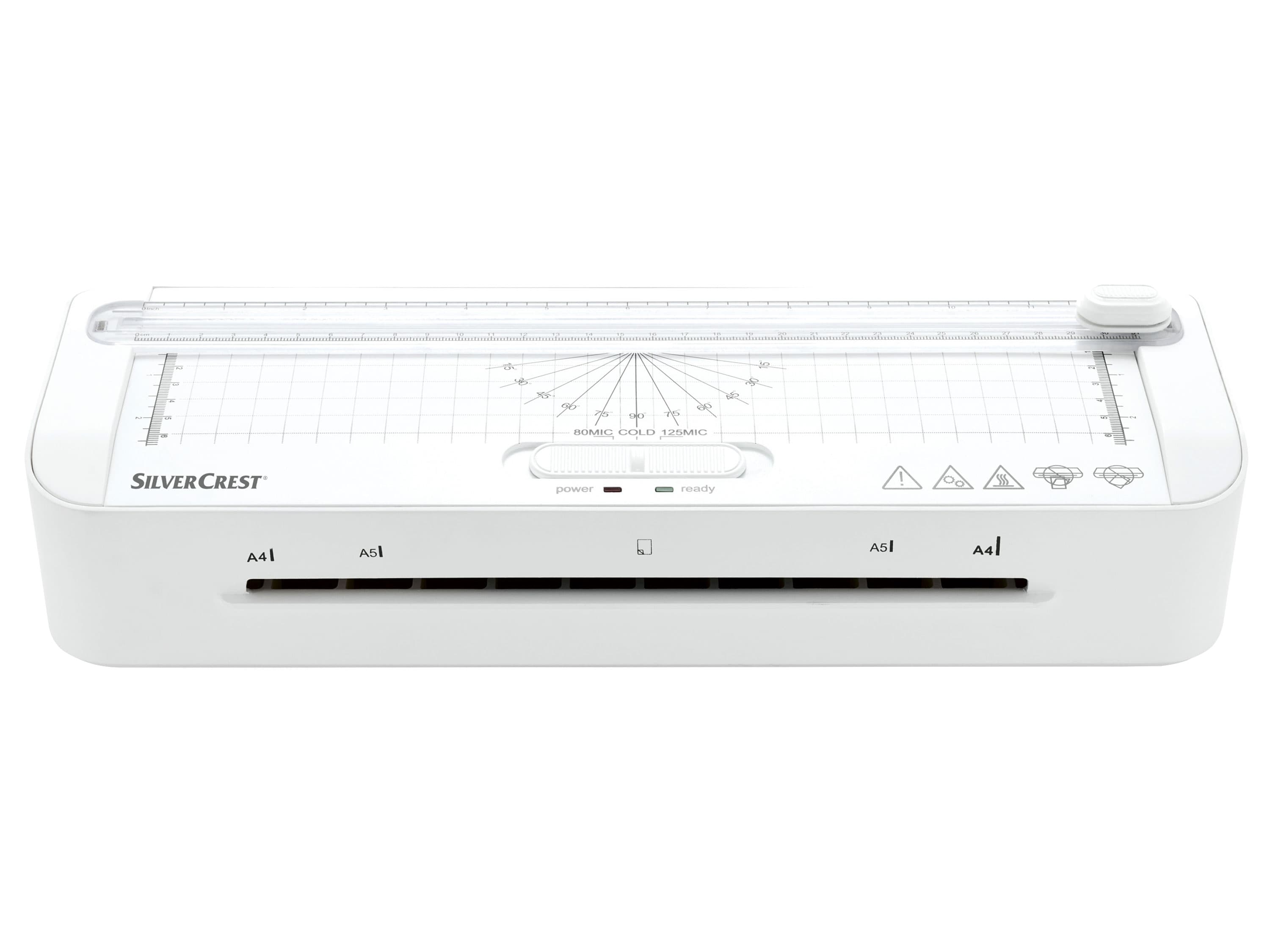 SILVERCREST® Laminovačka A4 SLG 380 D3/TLG 380 D3 (biela) 1