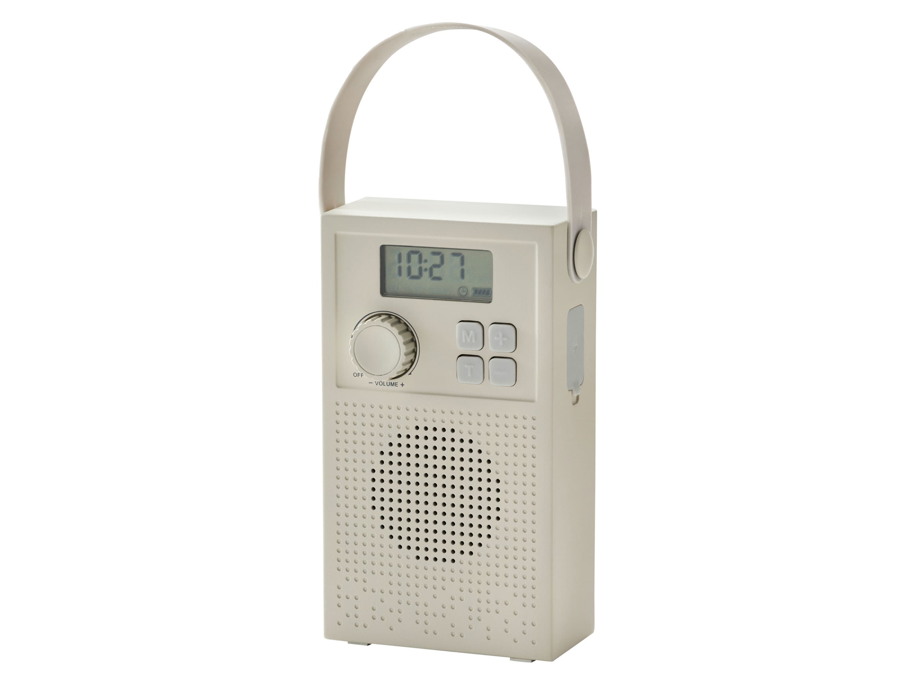 TRONIC® Kúpeľňové rádio (béžová) 1