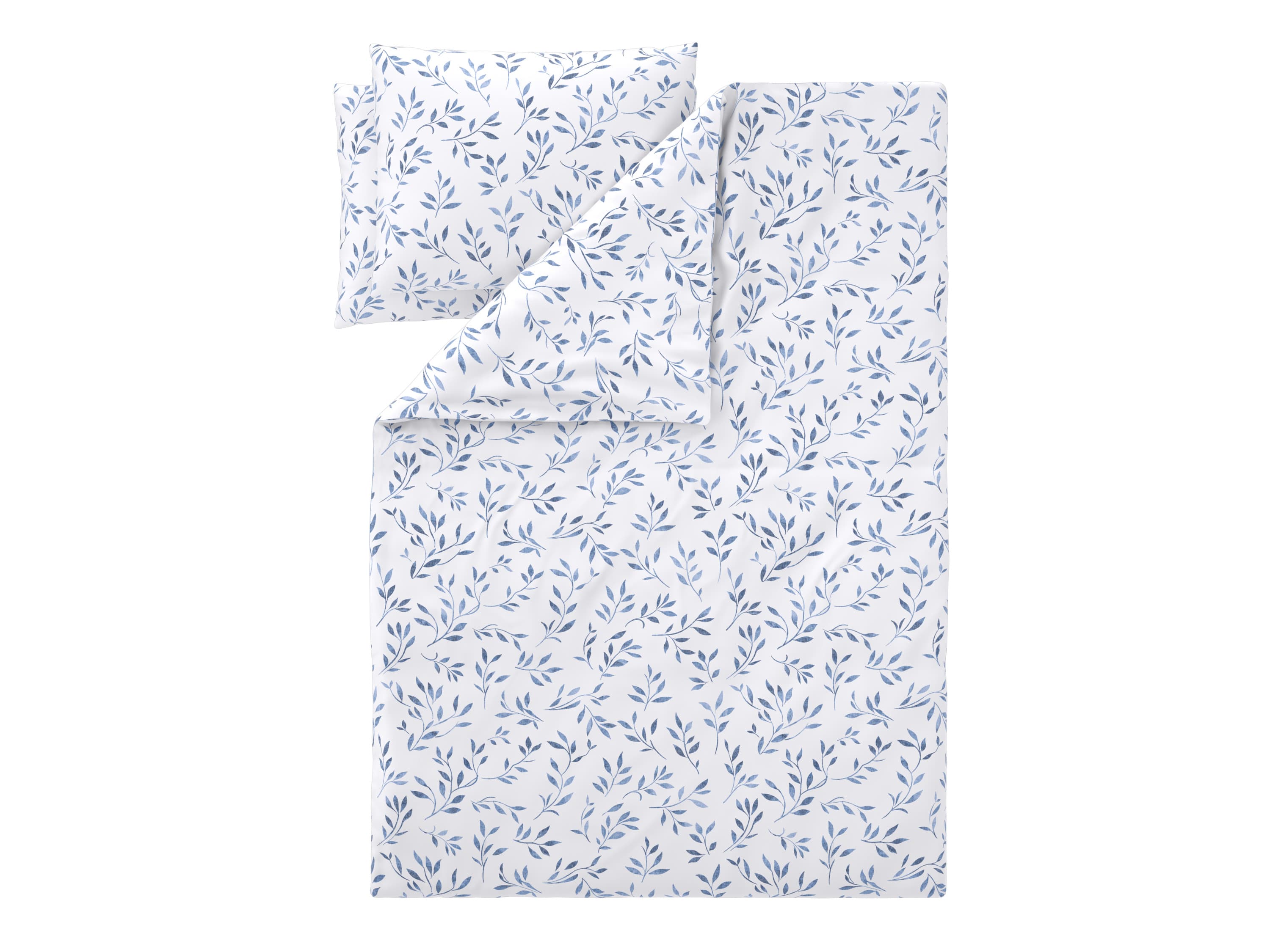 LIVARNO® Posteľná bielizeň z bavlny Renforcé,  240 x 220 cm (listy) 1