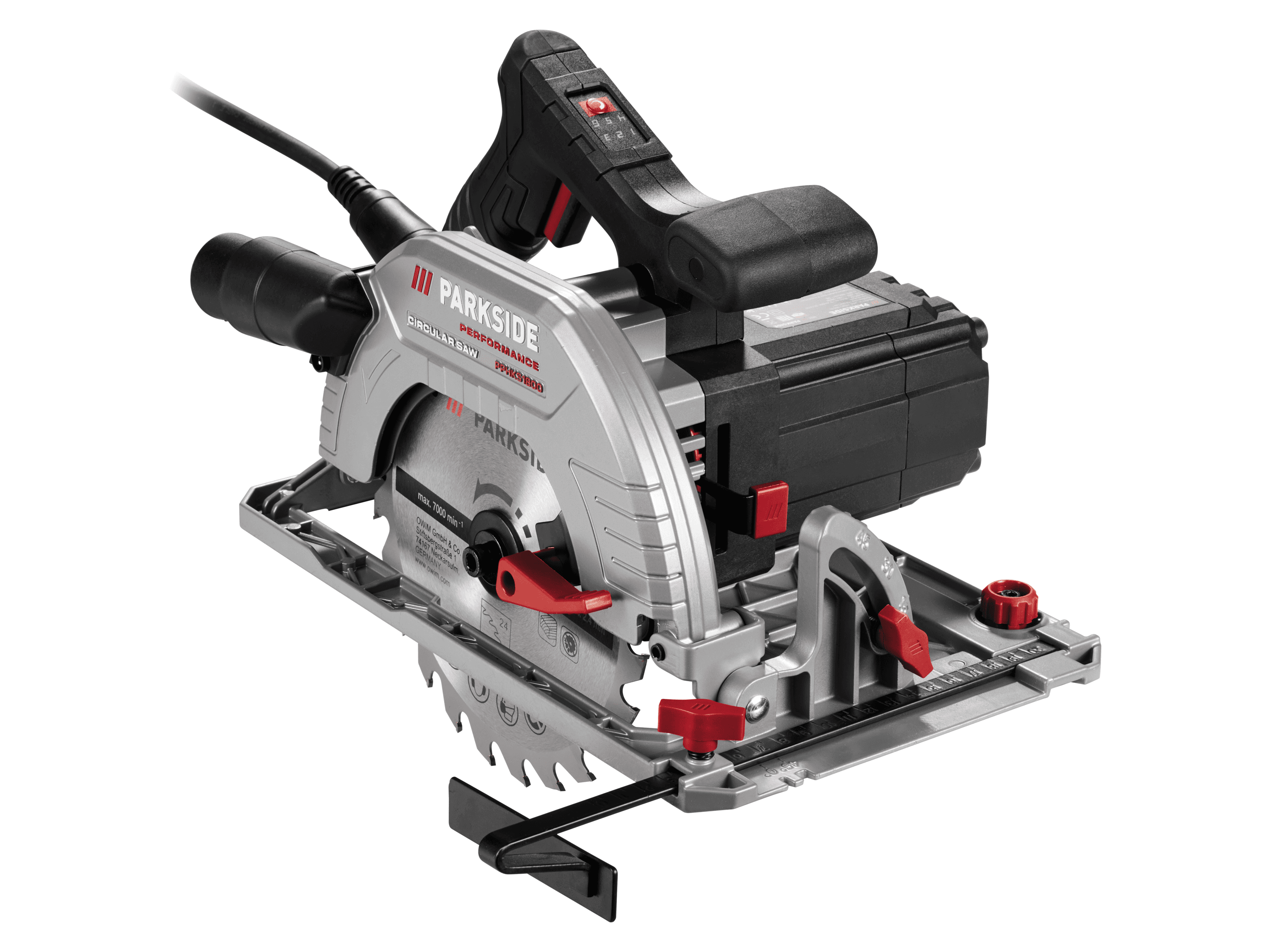 PARKSIDE PERFORMANCE® Ručná kotúčová píla PPHKS 1800 A1 1