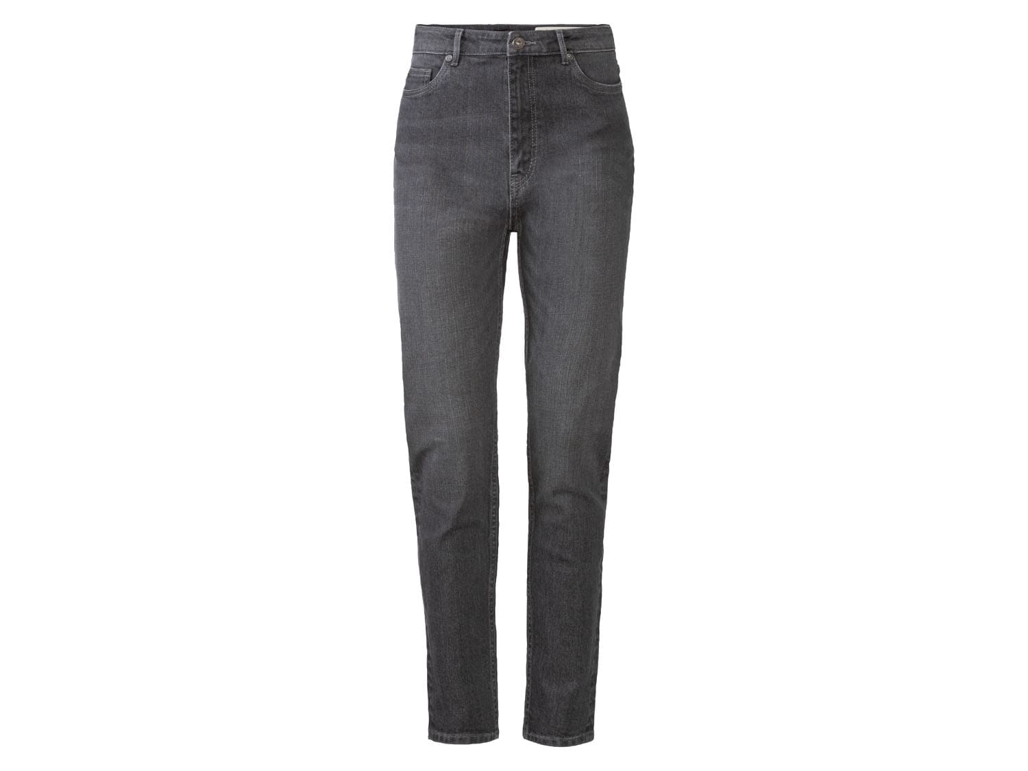 esmara® Dámske rifle Straight Fit (sivá, 34)