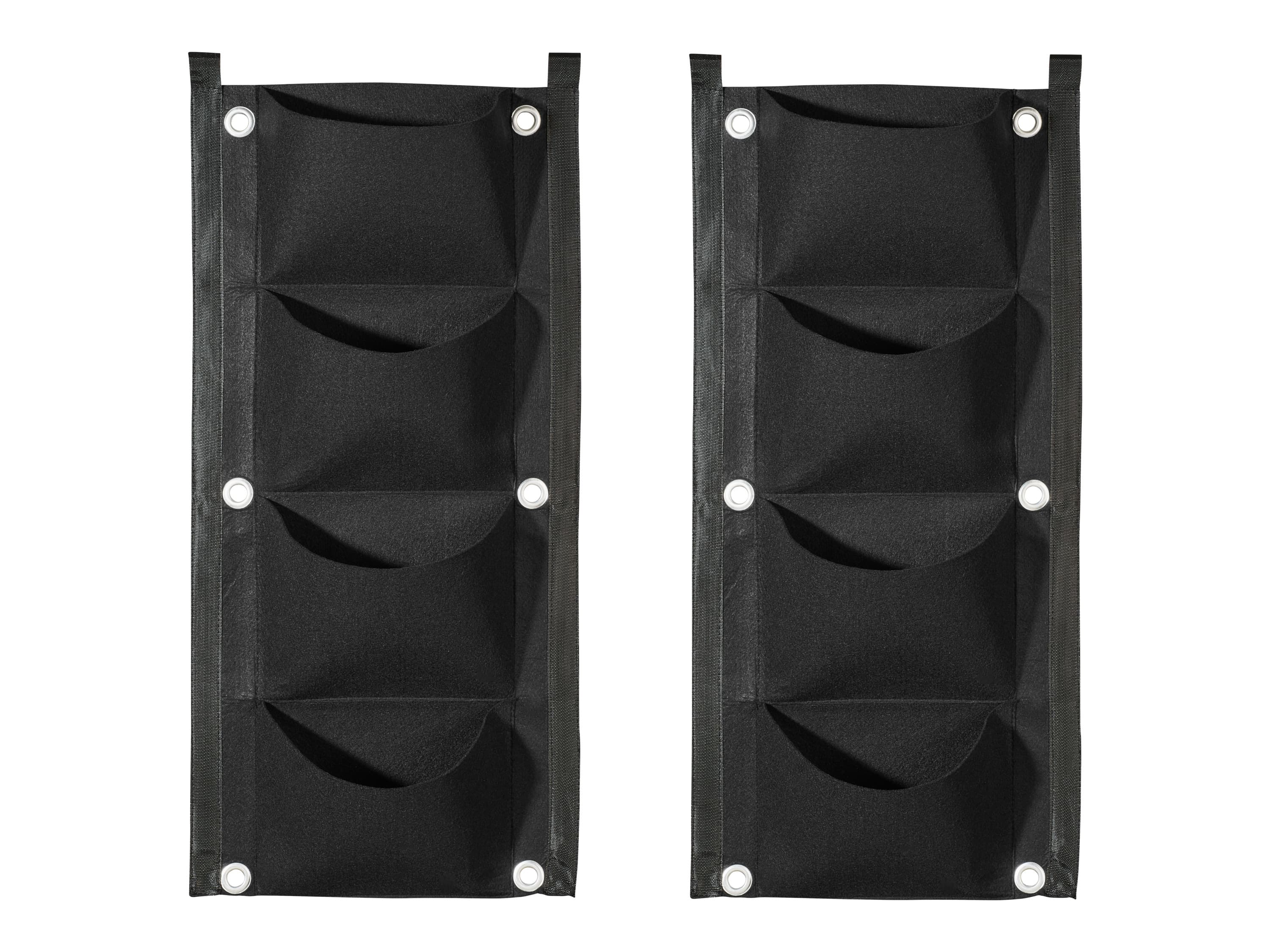 PARKSIDE® Vaky na prestovanie, 2 kusy (nástenné vaky na sadenie, čierna) 1