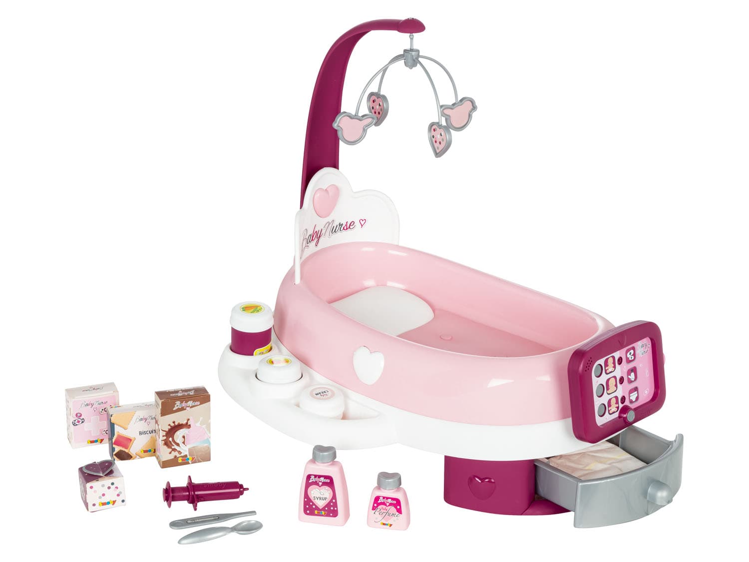 SMOBY Elektronická stanica starostlivosti o bábiku Baby Nurse 1