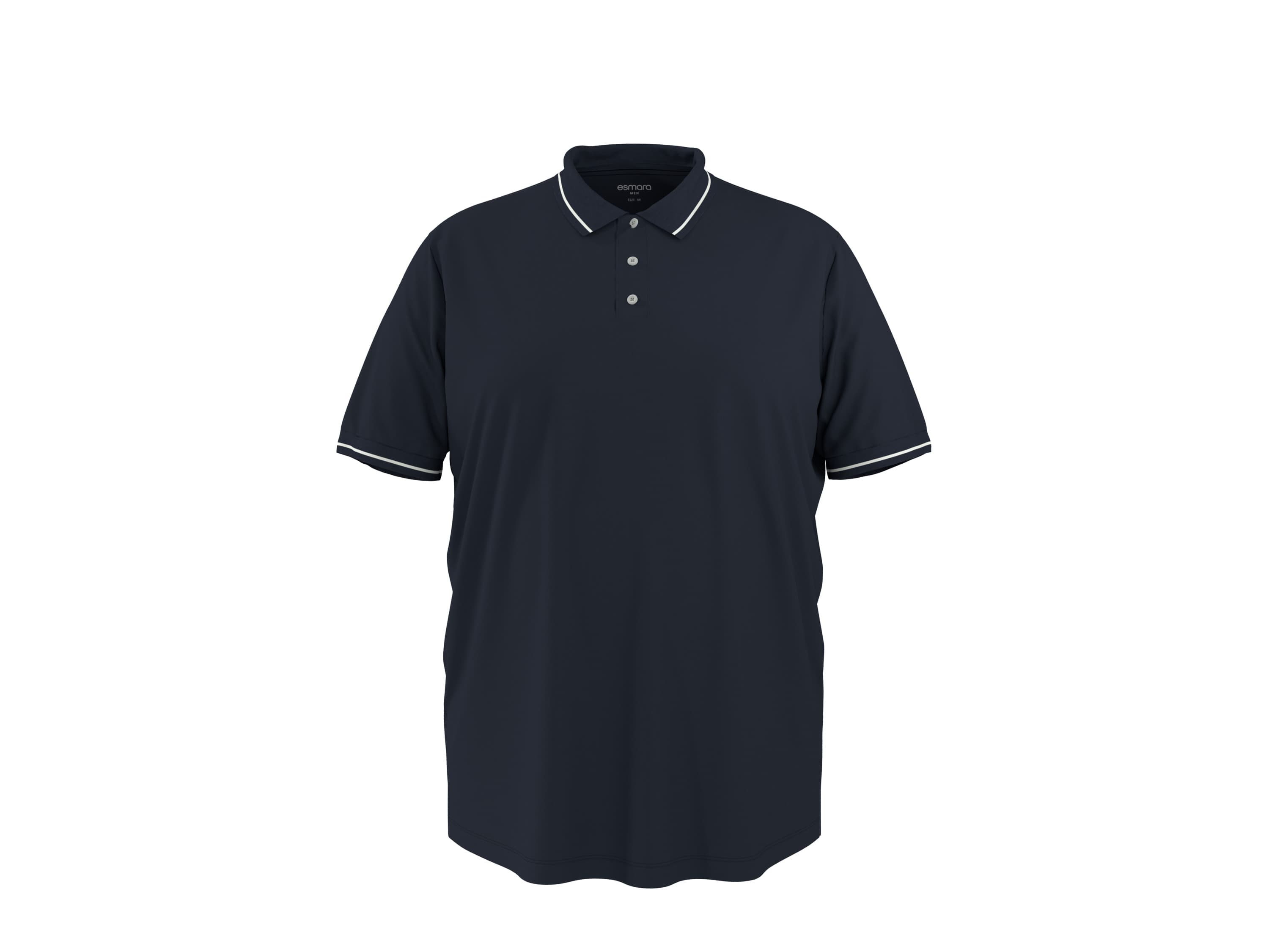 esmara Men Pánske piketové polotričko XXL (navy modrá, 4XL (68/70))