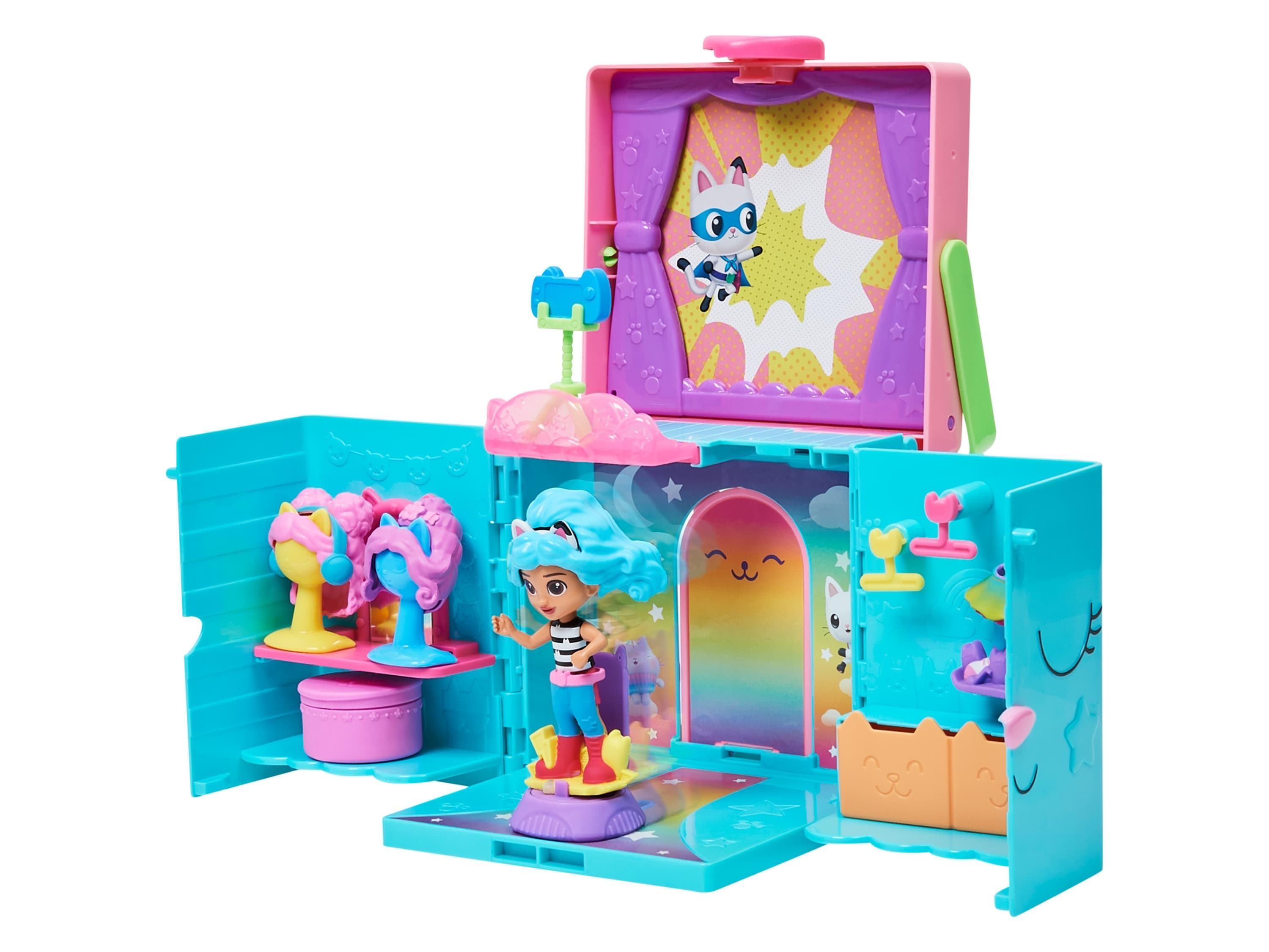 Gabby´s Dollhouse Dúhový šatník 1