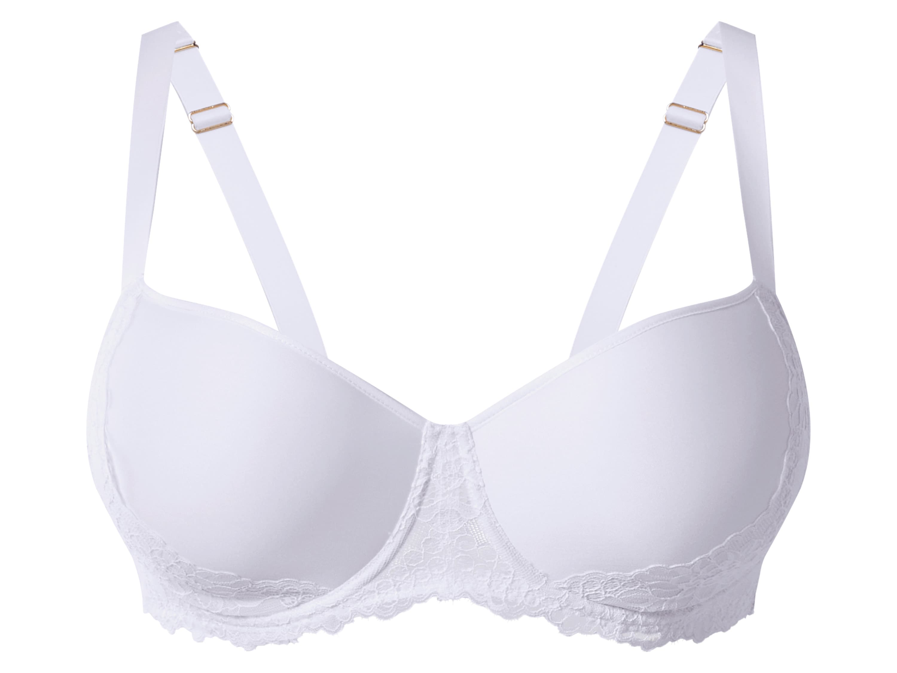 ESMARA® Dámska podprsenka Spacer XXL (biela, 85D) 1