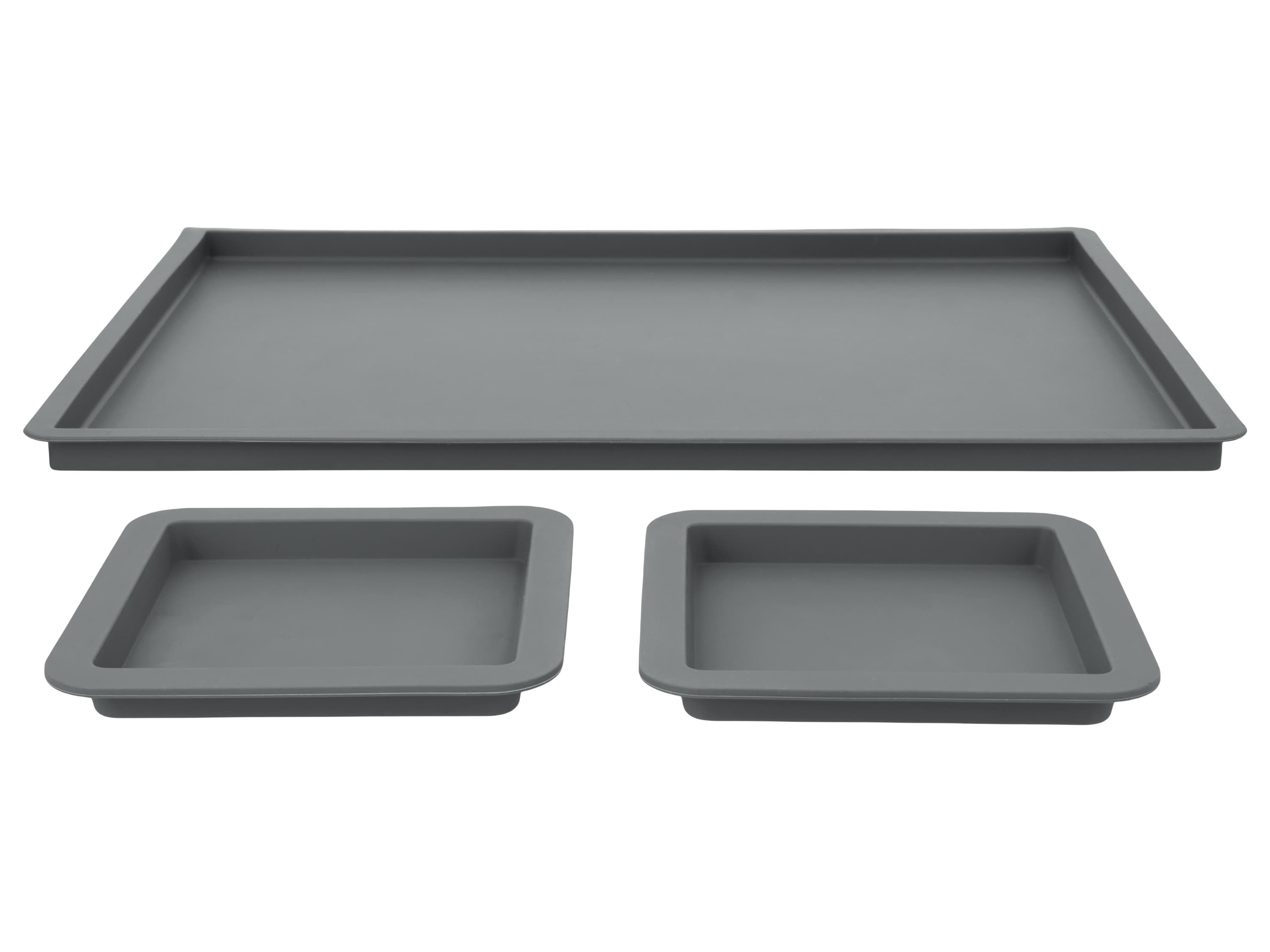 SILVERCREST® Silikónové formy/podložky na pečenie (súprava podložiek na pečenie, 3-dielna) 1