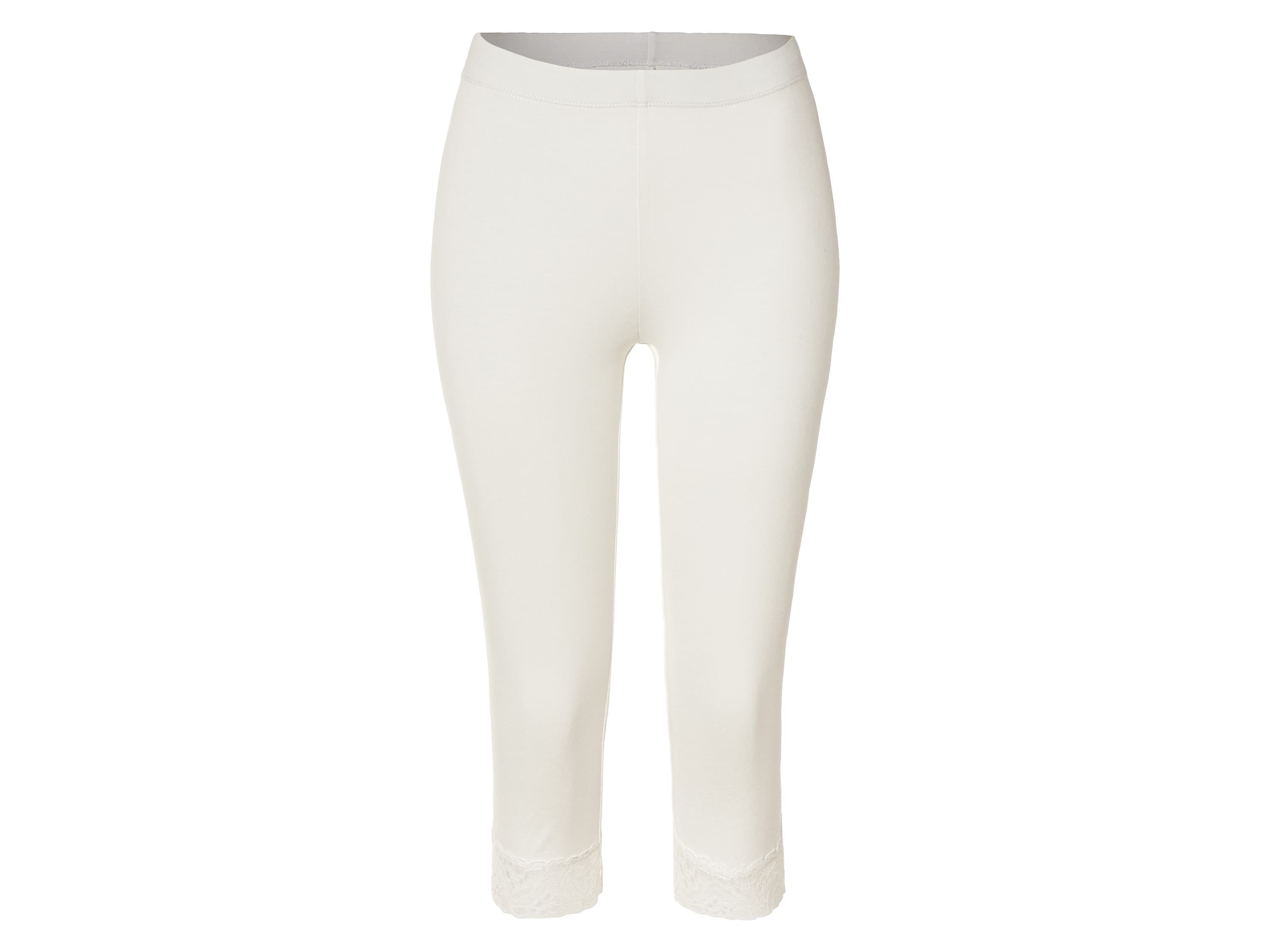 esmara® Dámske capri legíny (XS (32/34), biela) 1