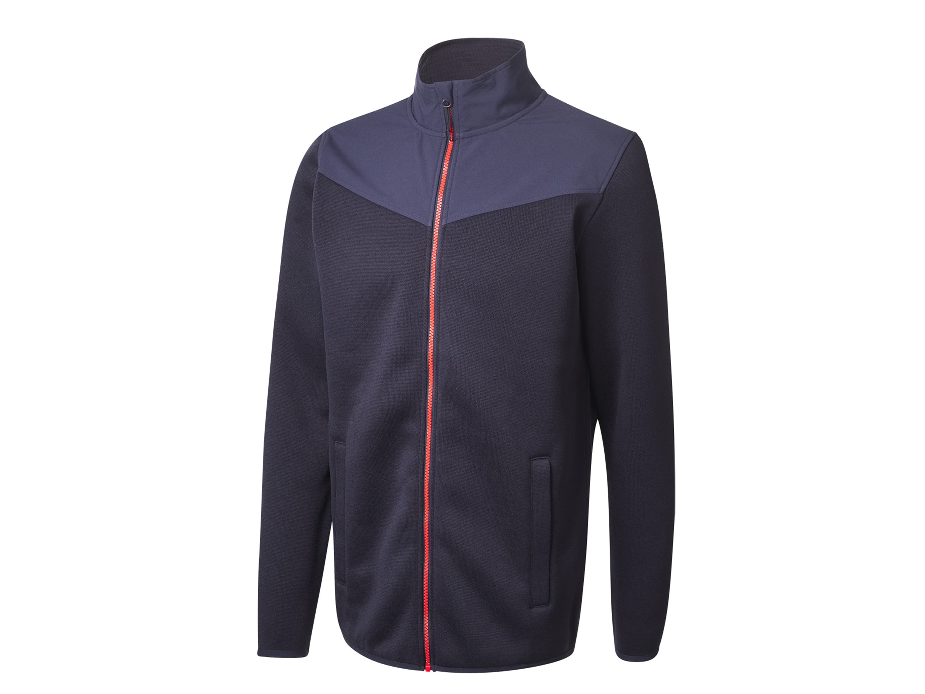 CRIVIT Pánska flísová bunda (navy modrá, M (48/50)) 1