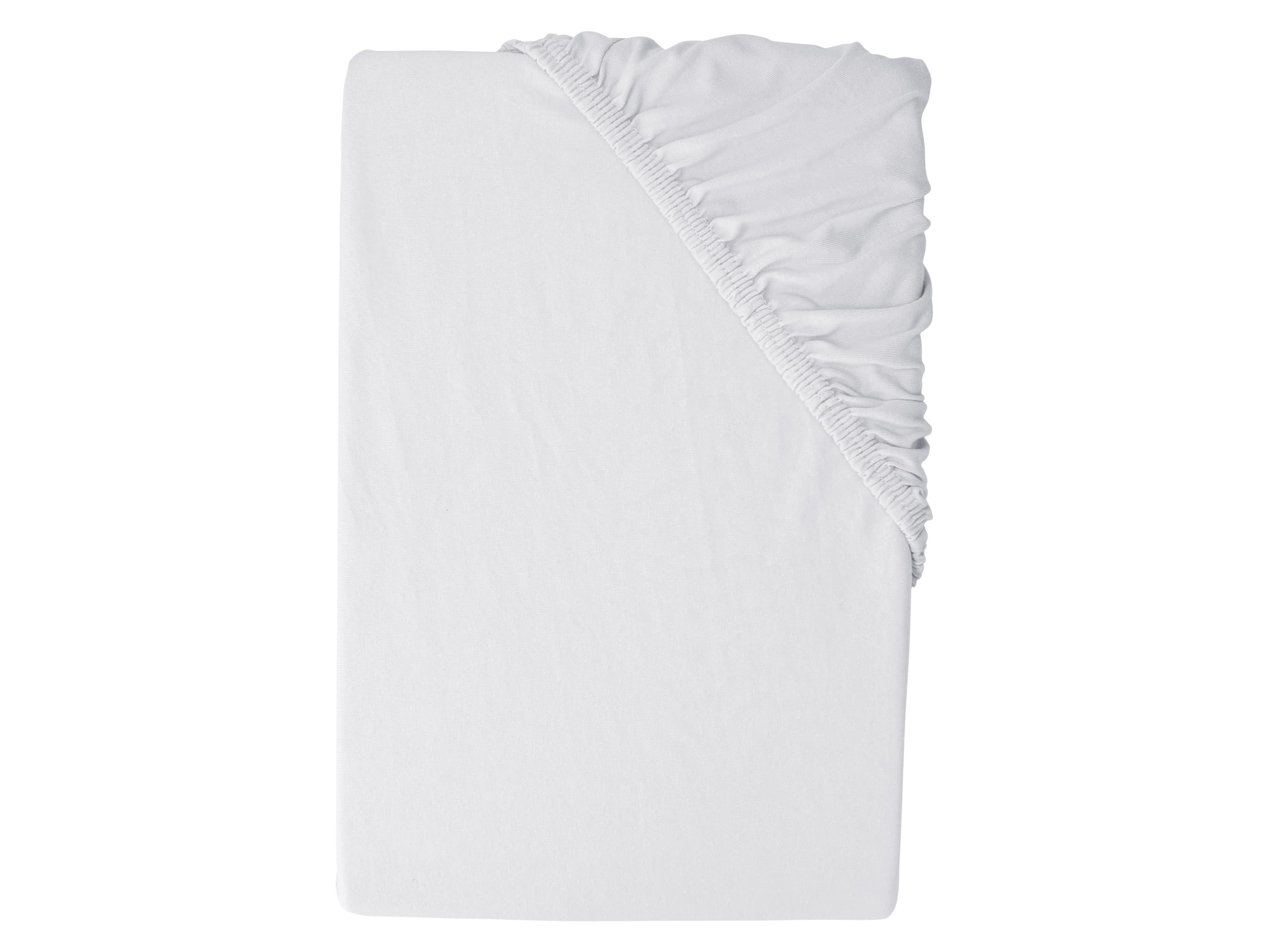LIVARNO® Napínacia džersejová plachta, 140 – 160 x 200 cm (sivá) 1