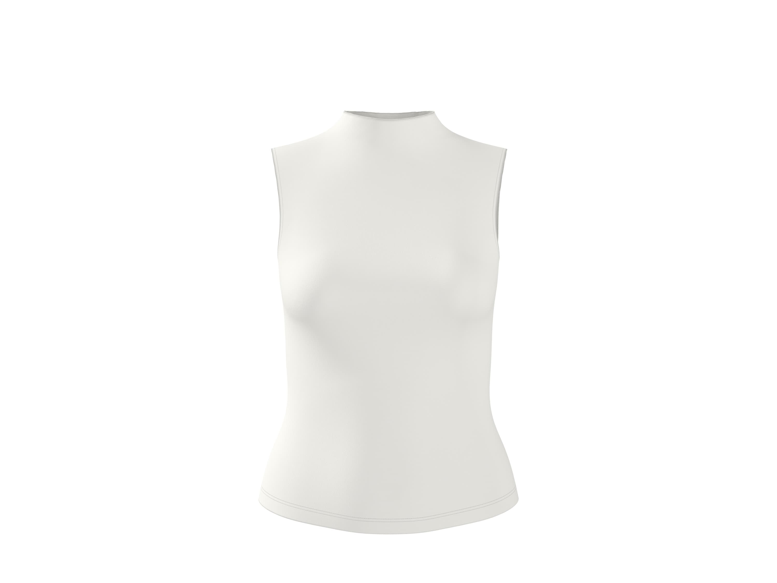 ESMARA® Dámske bezrukávové tričko (biela, S (36/38)) 1