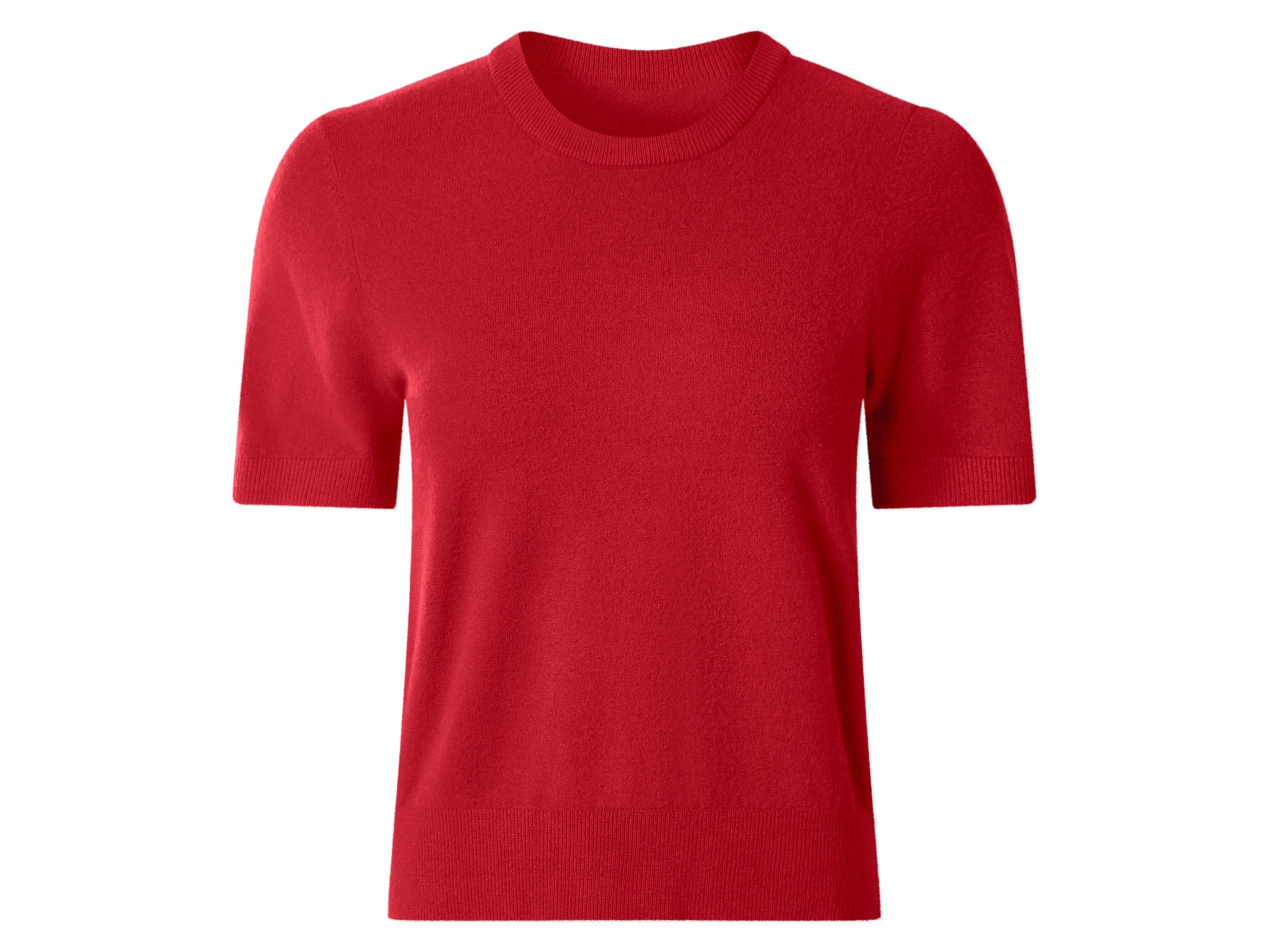 esmara® Dámske pletené tričko (červená, M (40/42))