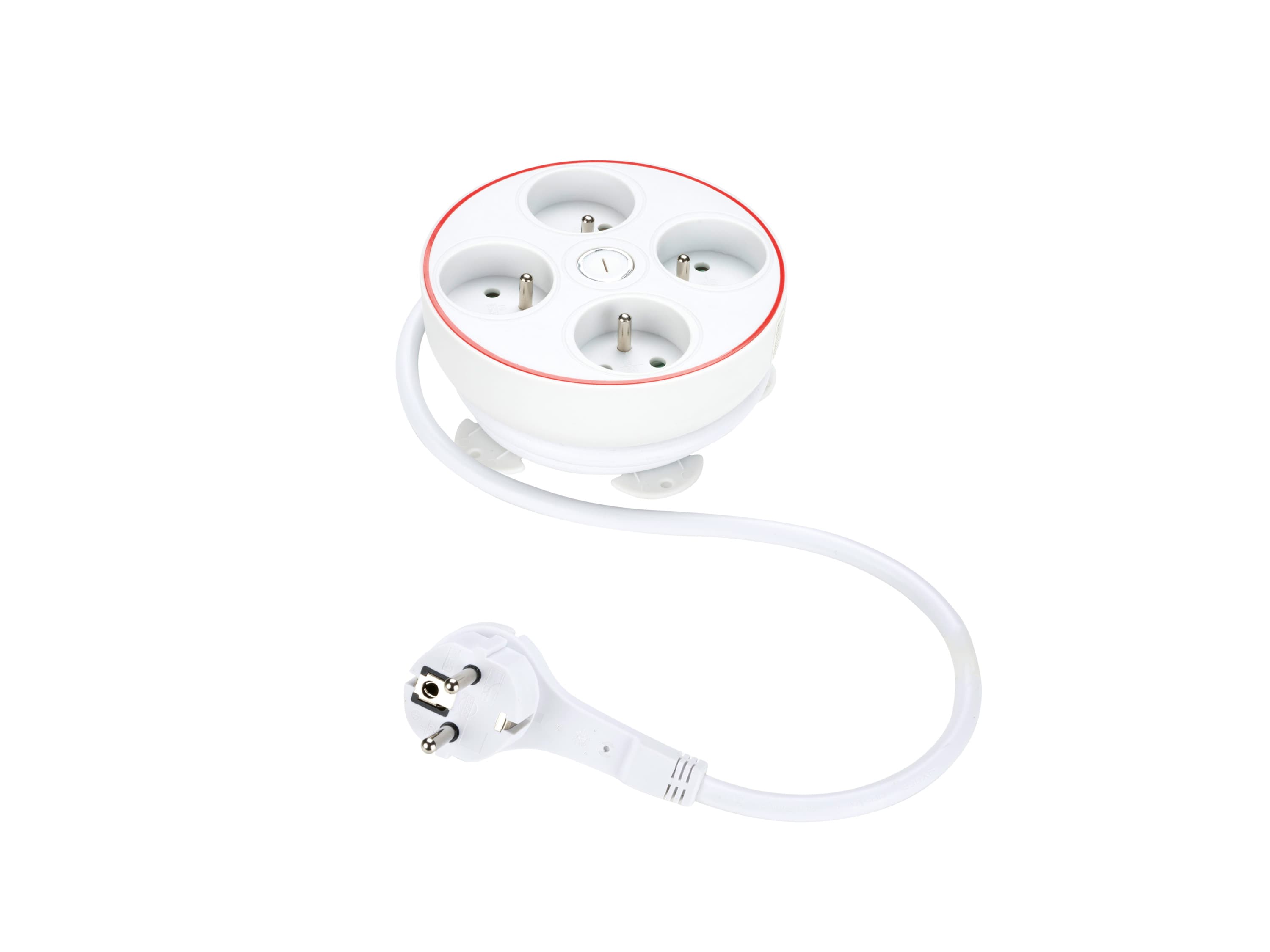TRONIC® Zásuvková lišta/Predlžovací kábel (okrúhla) 1