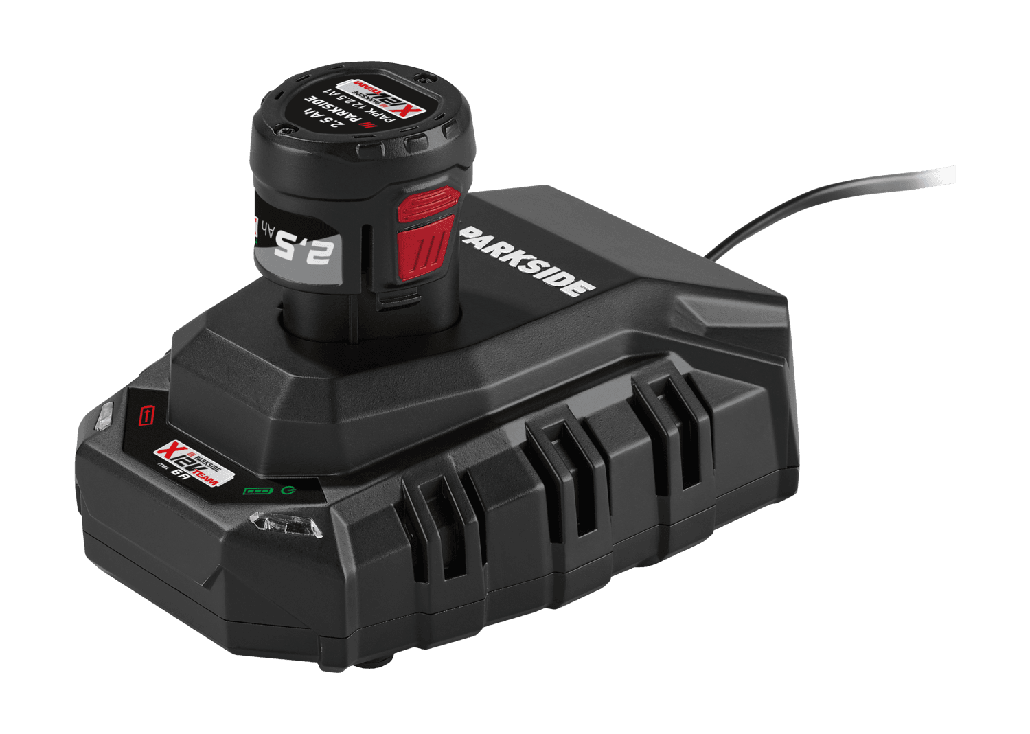 PARKSIDE PERFORMANCE® Akumulátor 12 V/2,5 Ah PAPK 12 2.5 B1 + Nabíjačka 6 A PLGK 12 6.0 B1 1