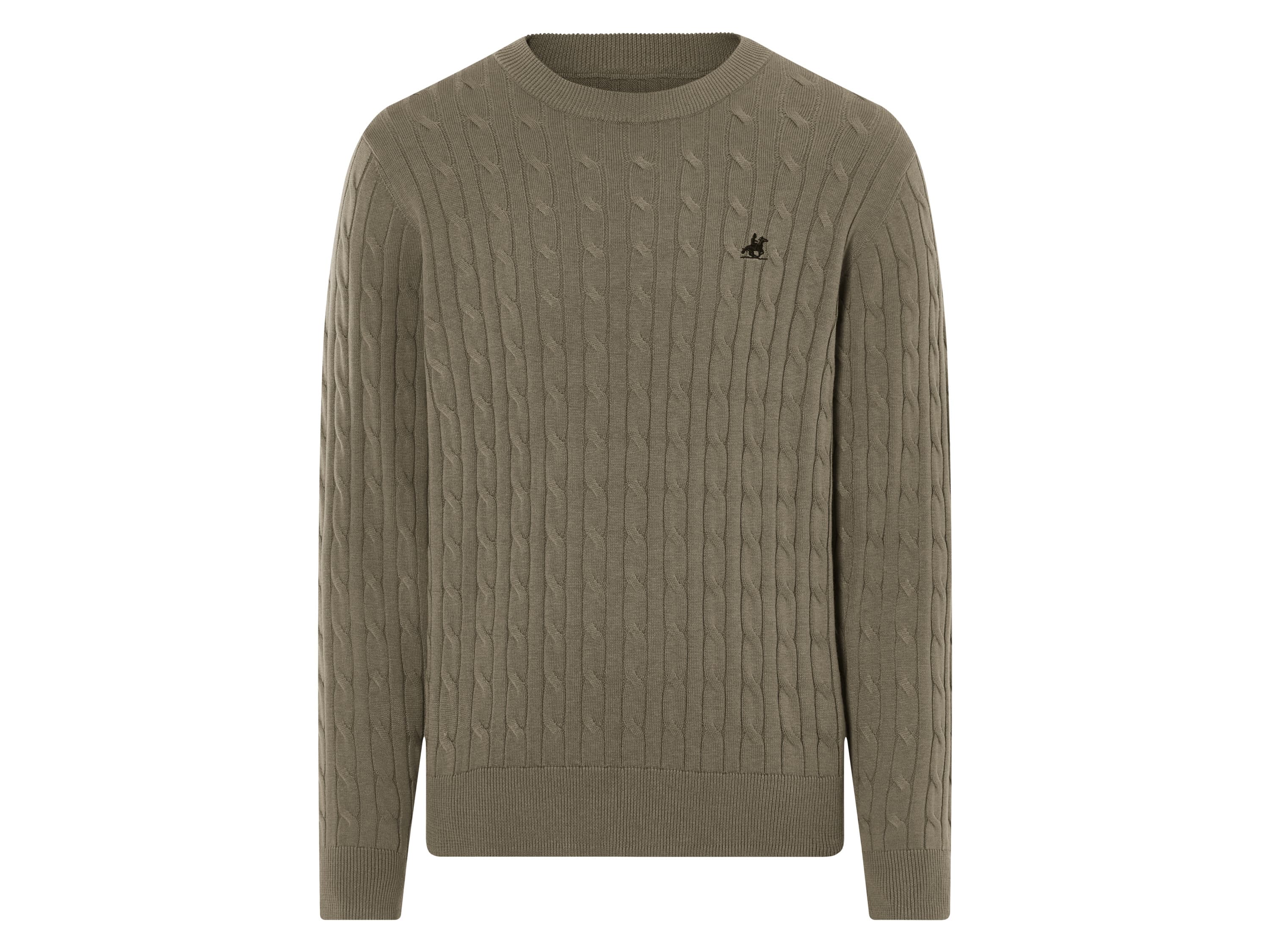 LIVERGY® Pánsky pulóver (hnedá, XL (56/58)) 1