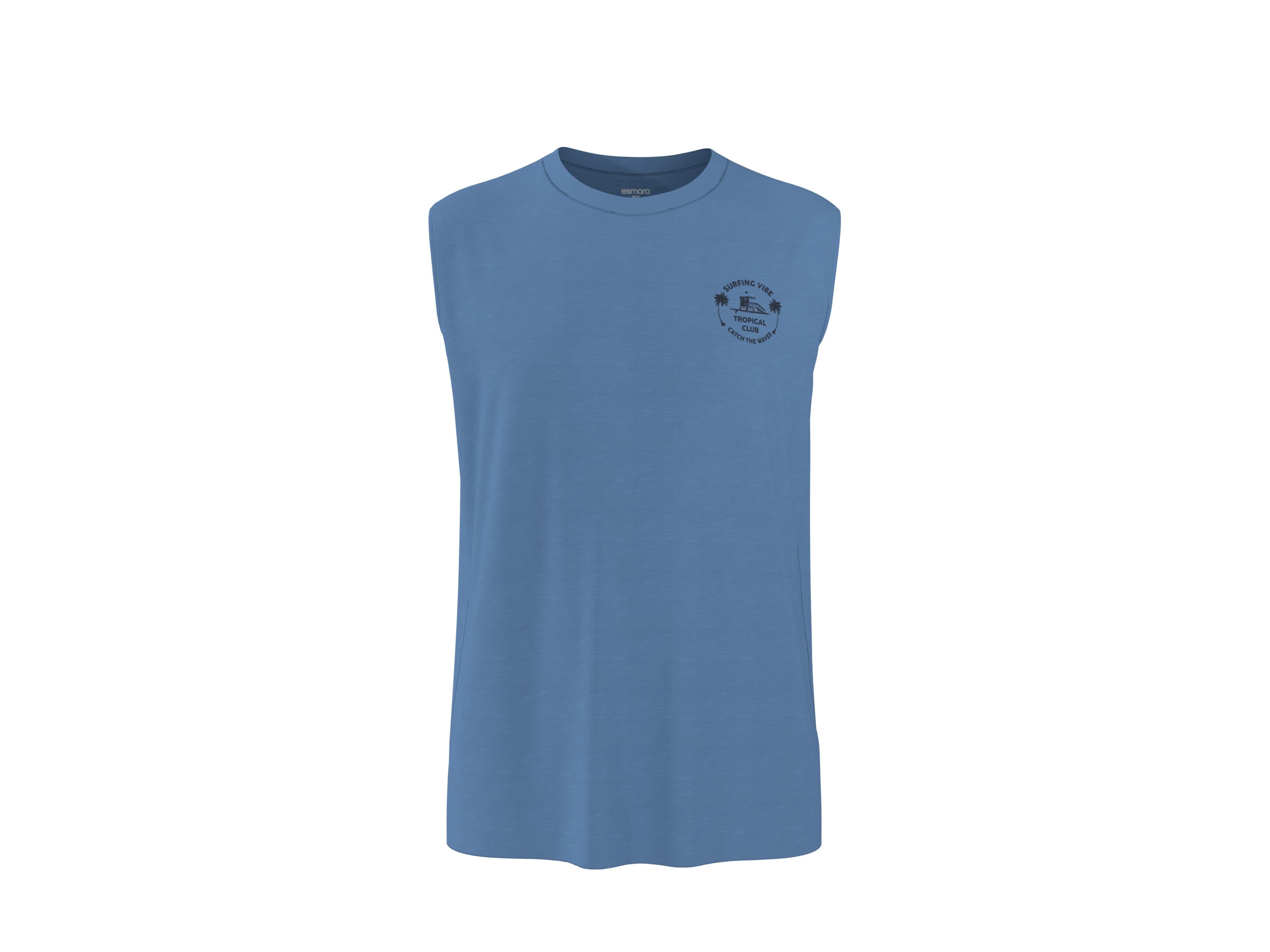 ESMARA® Pánsky top (modrá, S (44/46)) 1