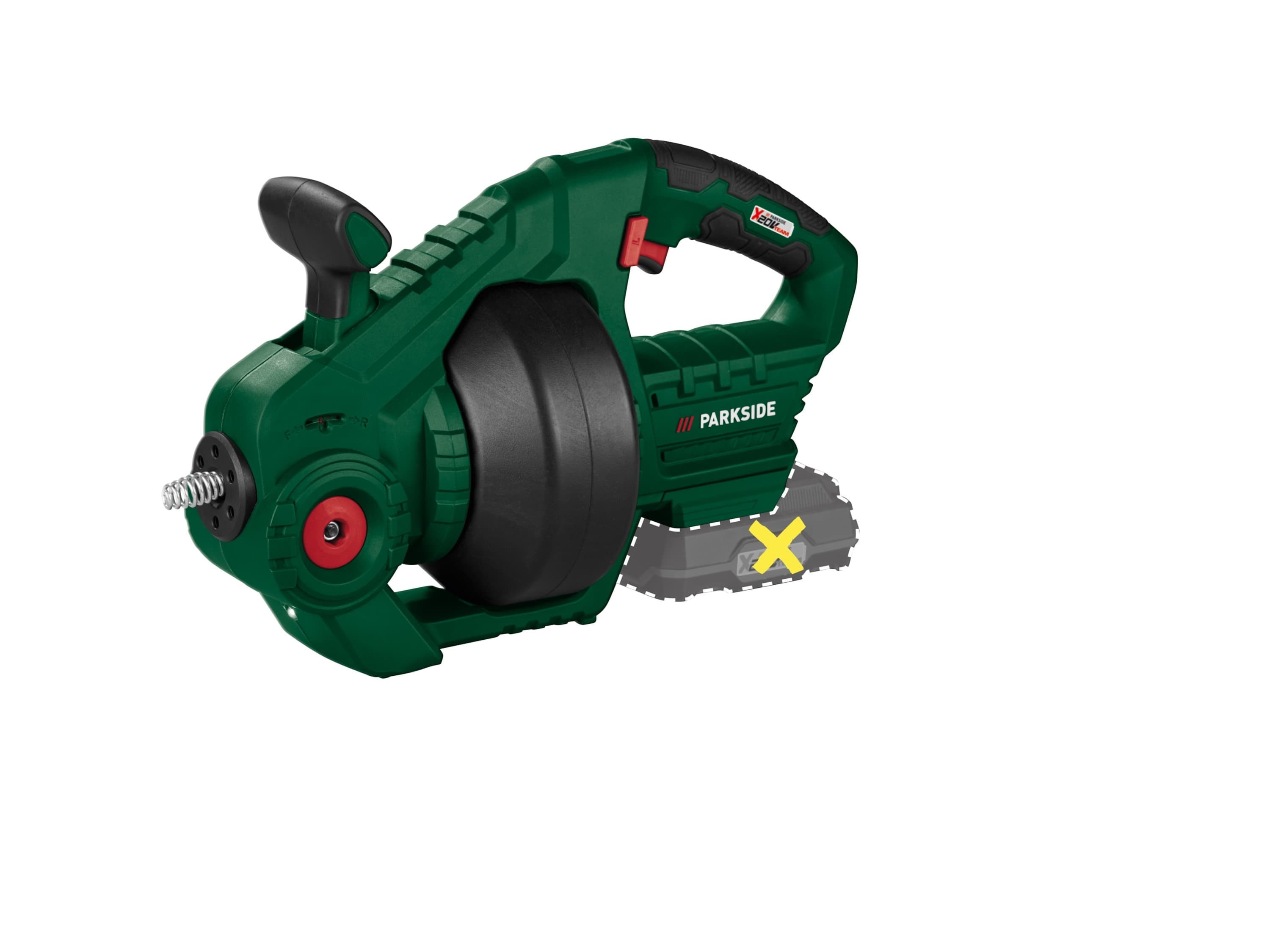 PARKSIDE® Aku čistič potrubia PARRW 20-Li A1 – bez akumulátora 1