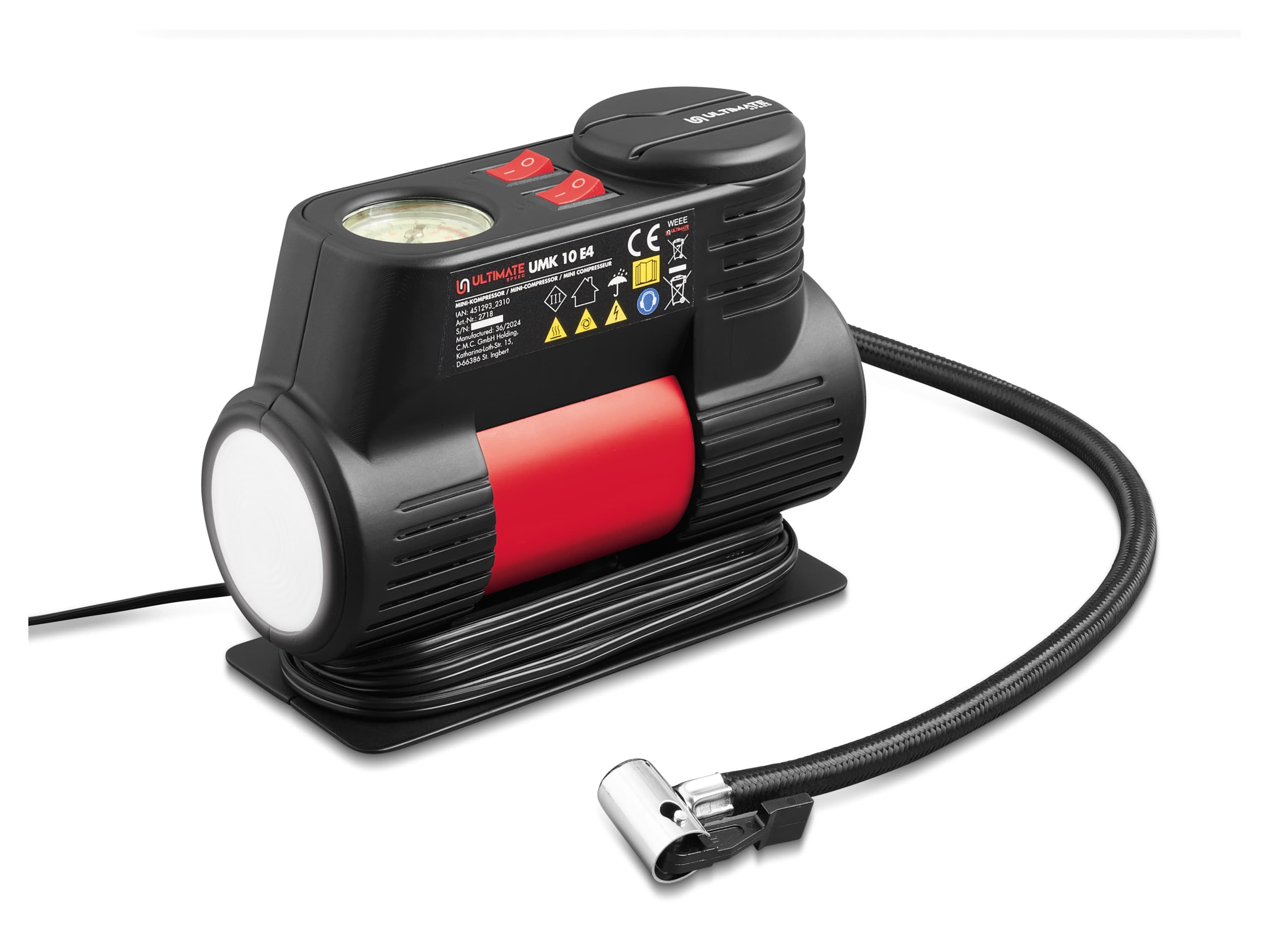 ULTIMATE SPEED® Minikompresor UMK 10 E4 1