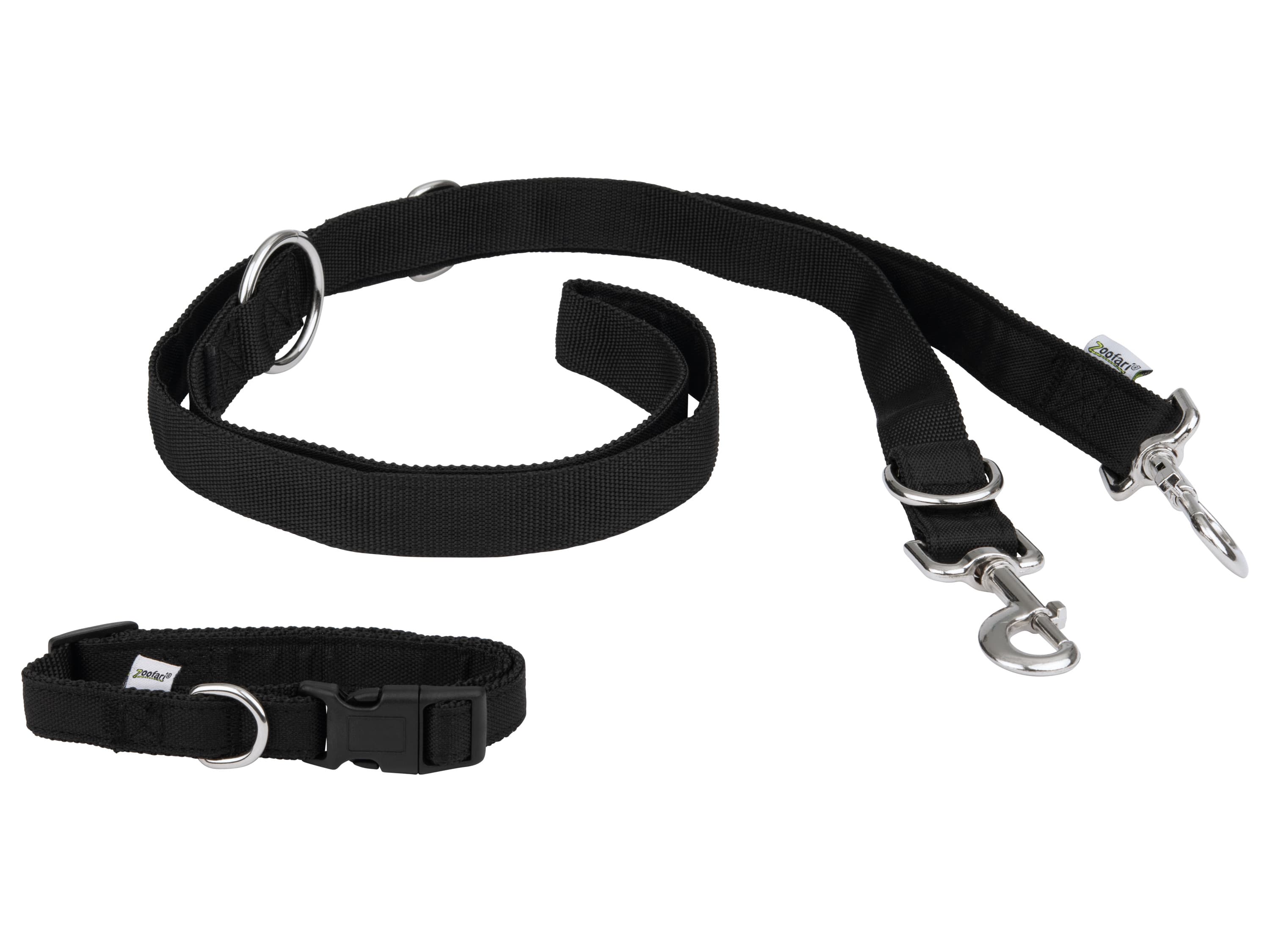 zoofari® Psí obojok s vôdzkou/Stopovacia vôdzka (obojok S s vôdzkou)