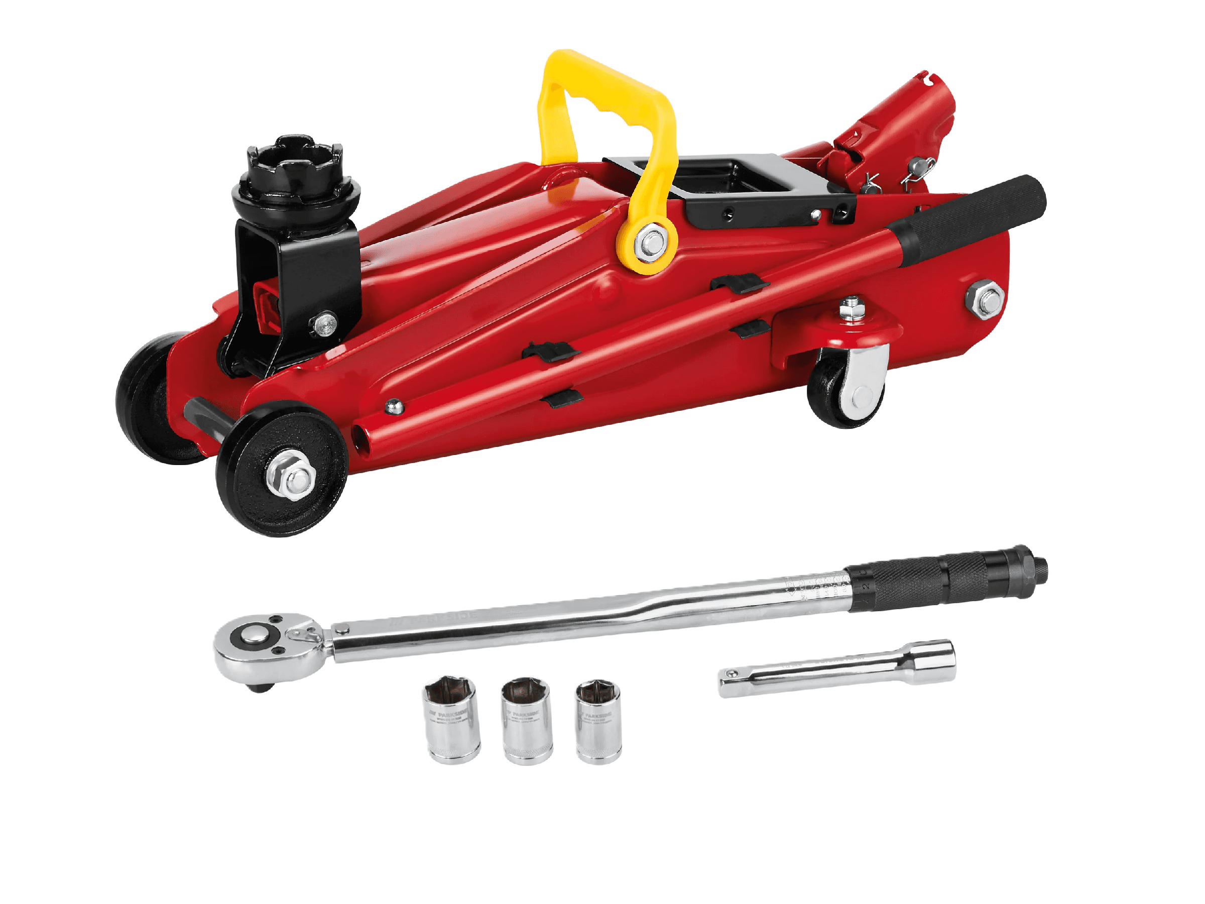 ULTIMATE SPEED® Hydraulický zdvihák + Súprava momentových kľúčov, 12,5 mm 1