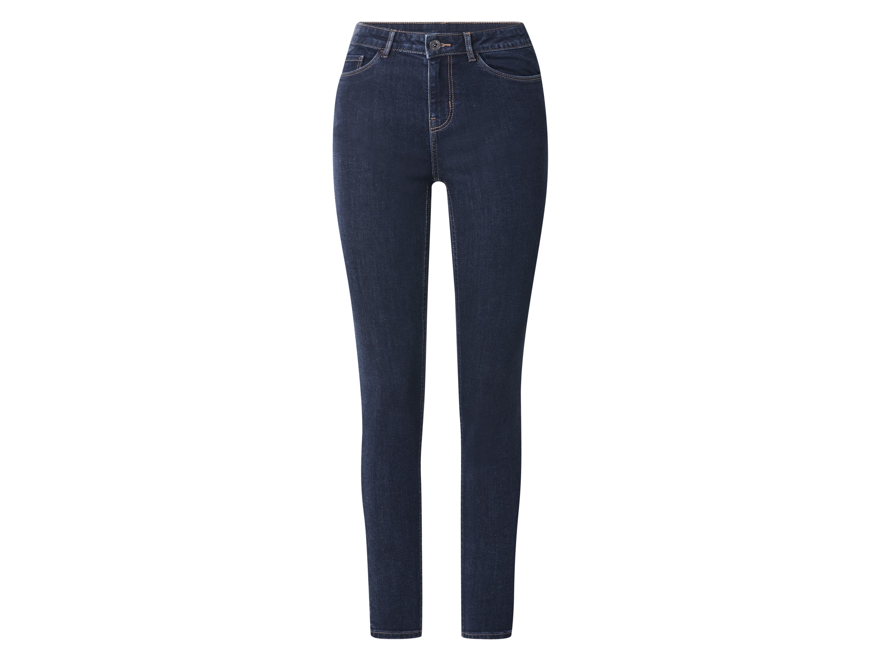 esmara® Dámske rifle „Skinny Fit“ (tmavomodrá, 34) 1