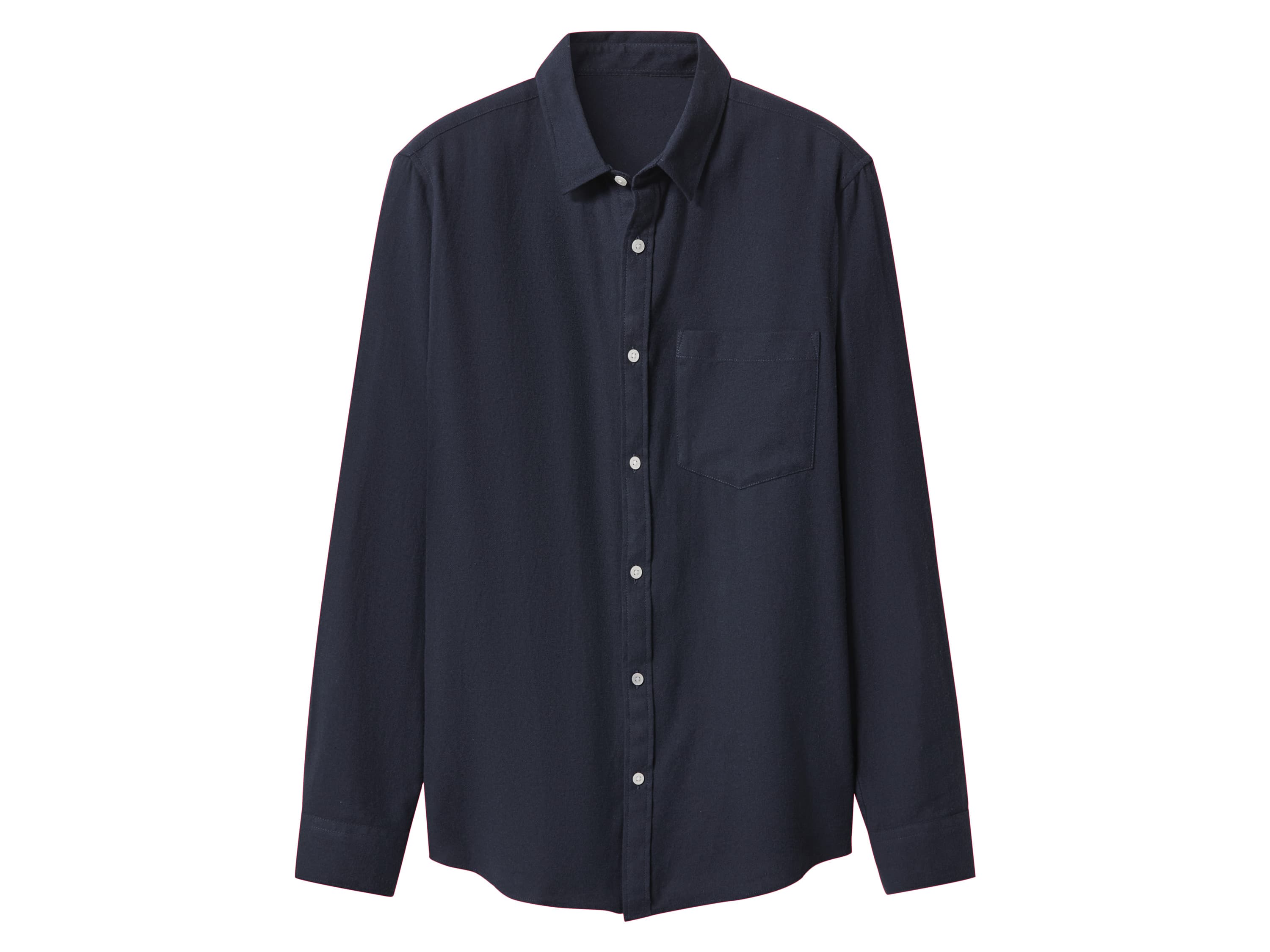 esmara Men Pánska flanelová košeľa (navy modrá, M (39/40)) 1