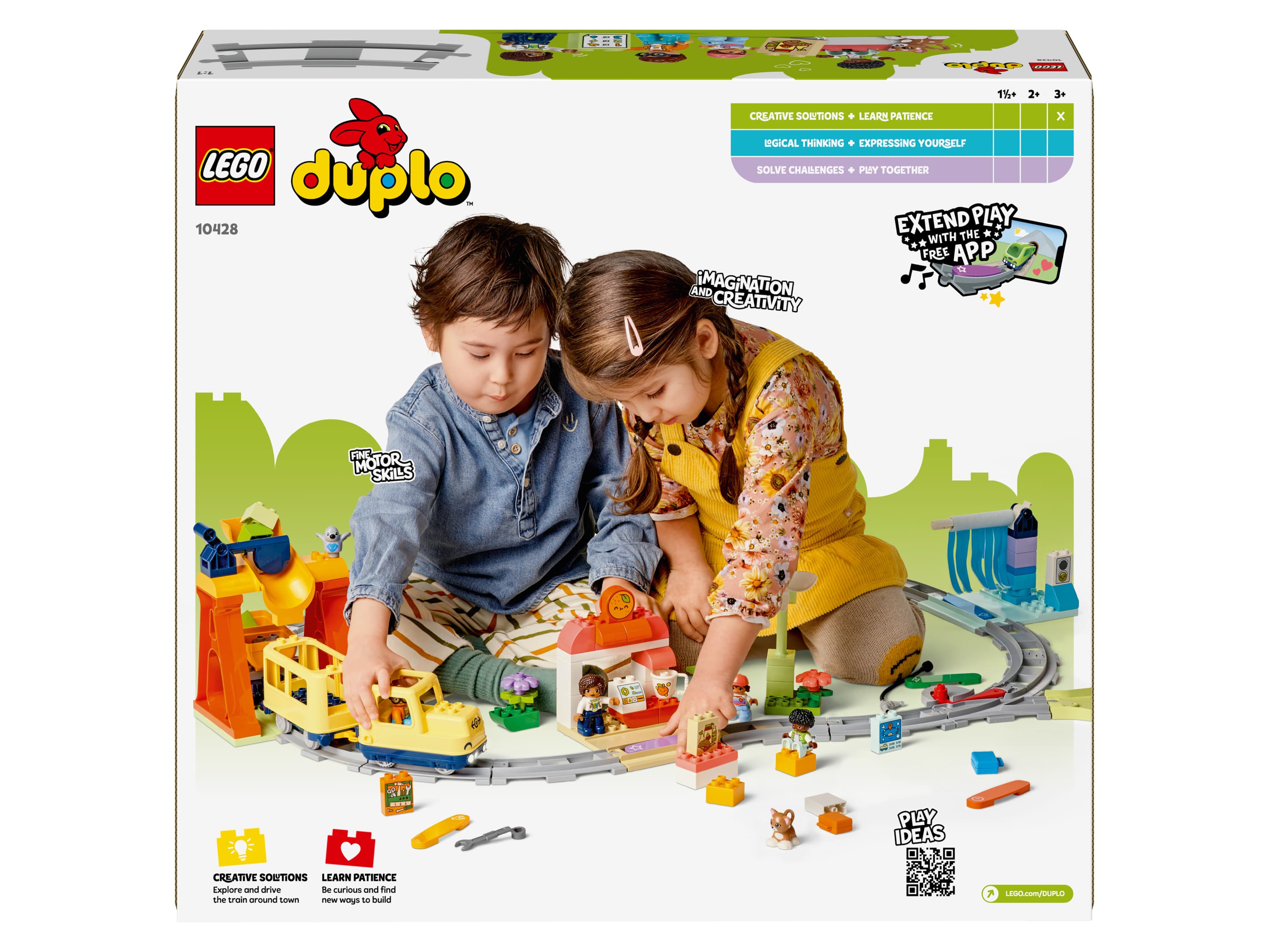 LEGO® DUPLO® 10428  Veľký interaktívny komunitný vláčik 1