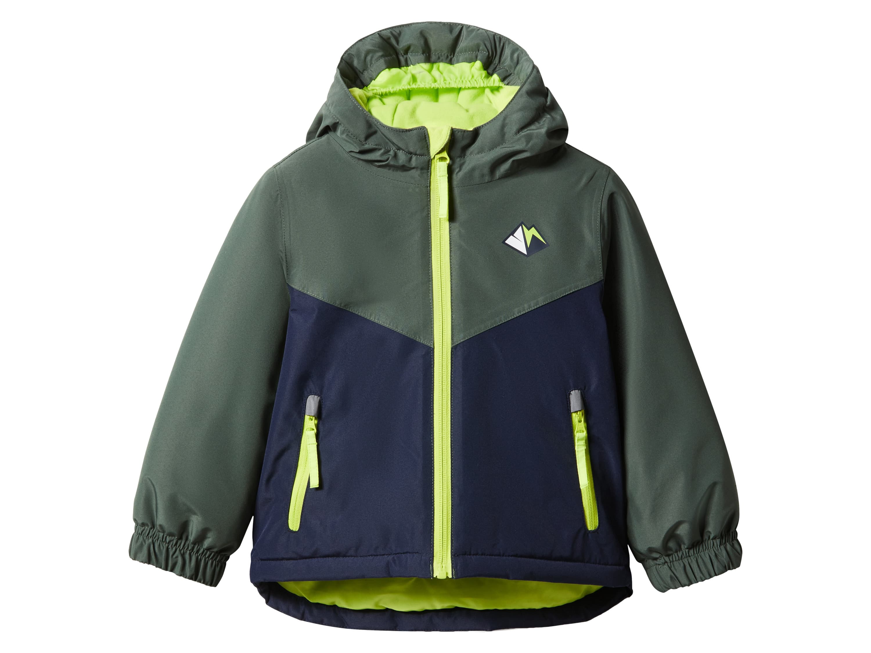 lupilu® Chlapčenská zimná bunda (zelená/navy/limetková, 86/92) 1