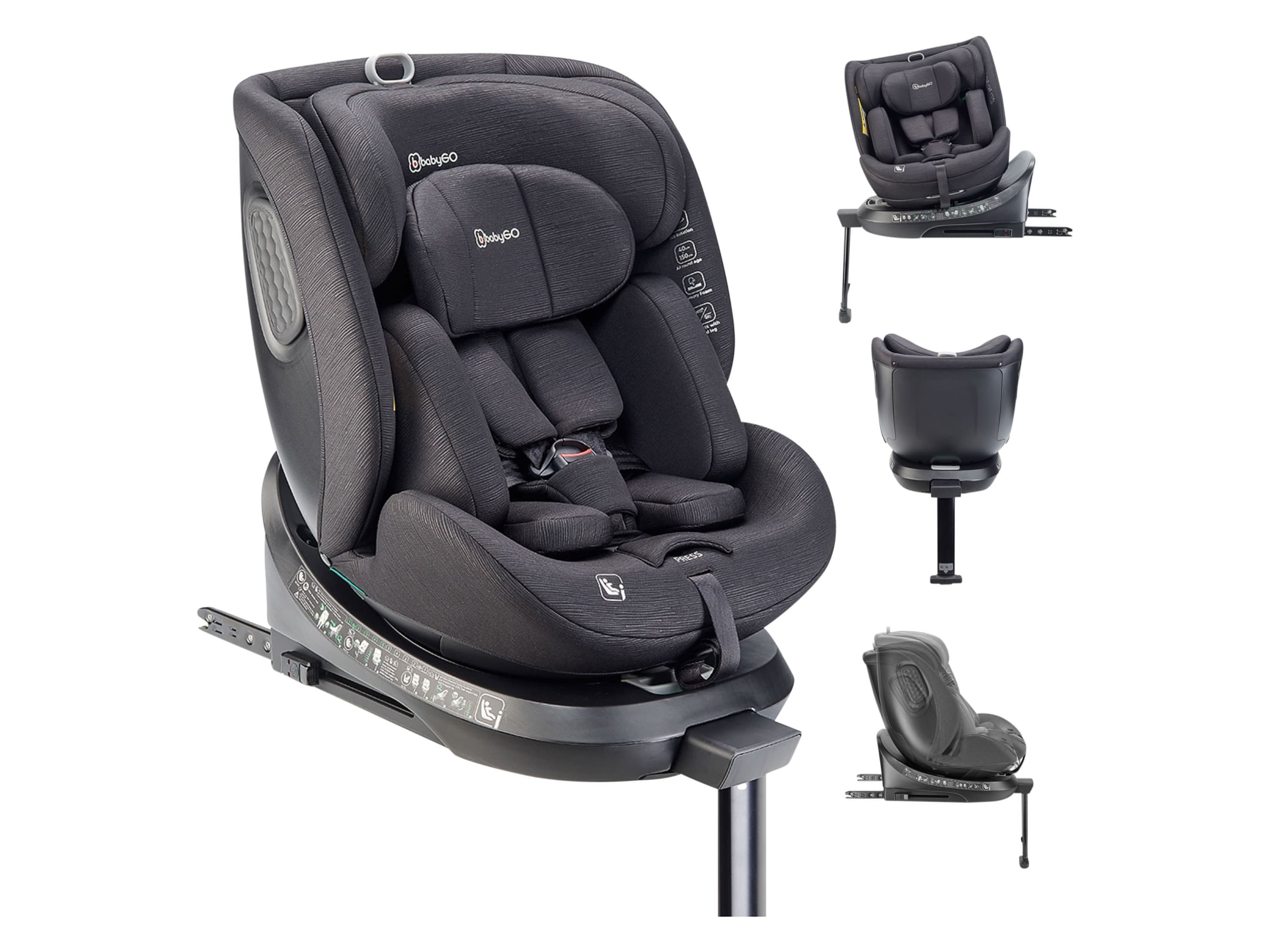 BabyGO Detská autosedačka Move 360