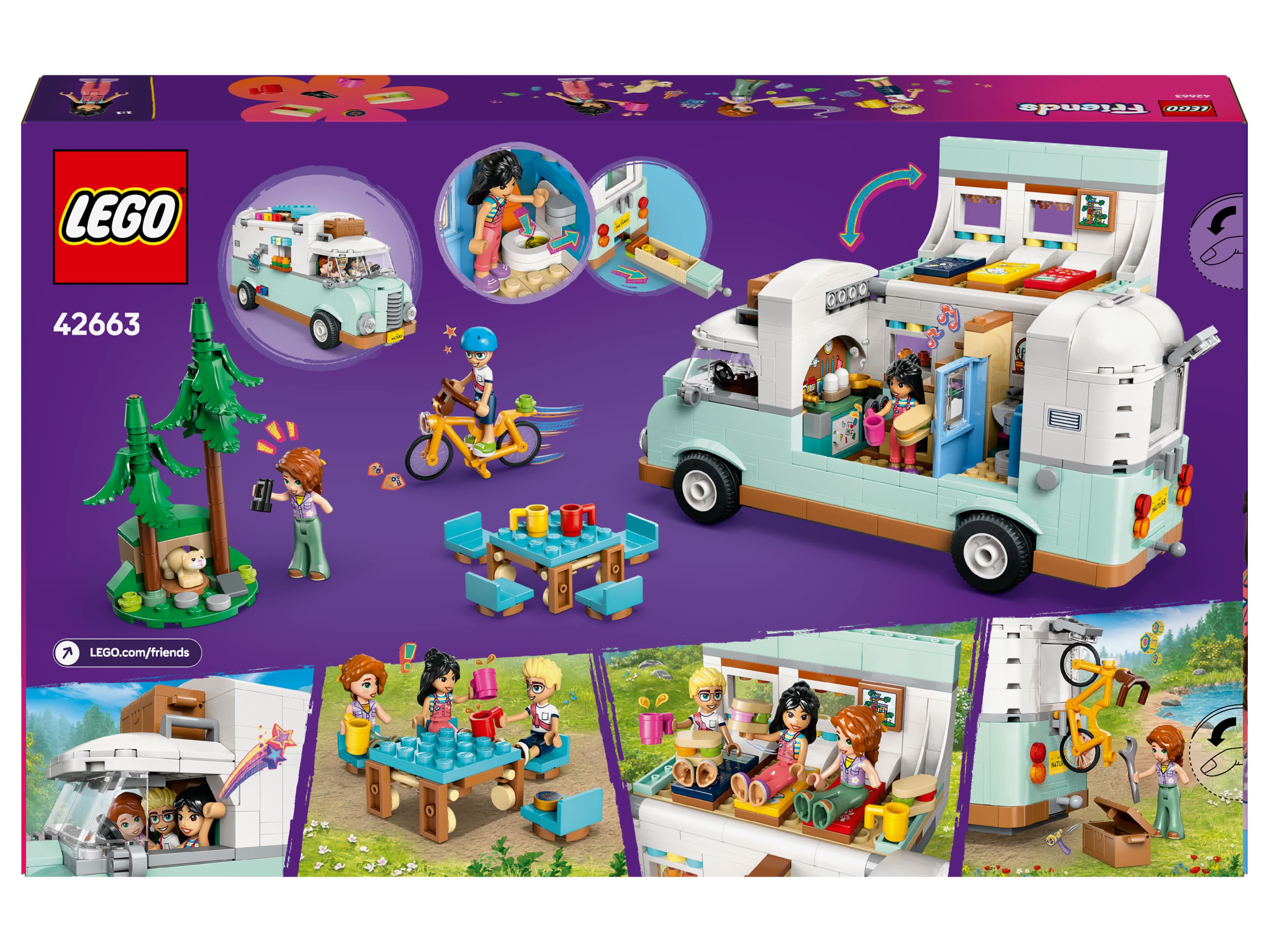 LEGO® FRIENDS 42663 Dobrodružstvo s karavanom priateľstva 1