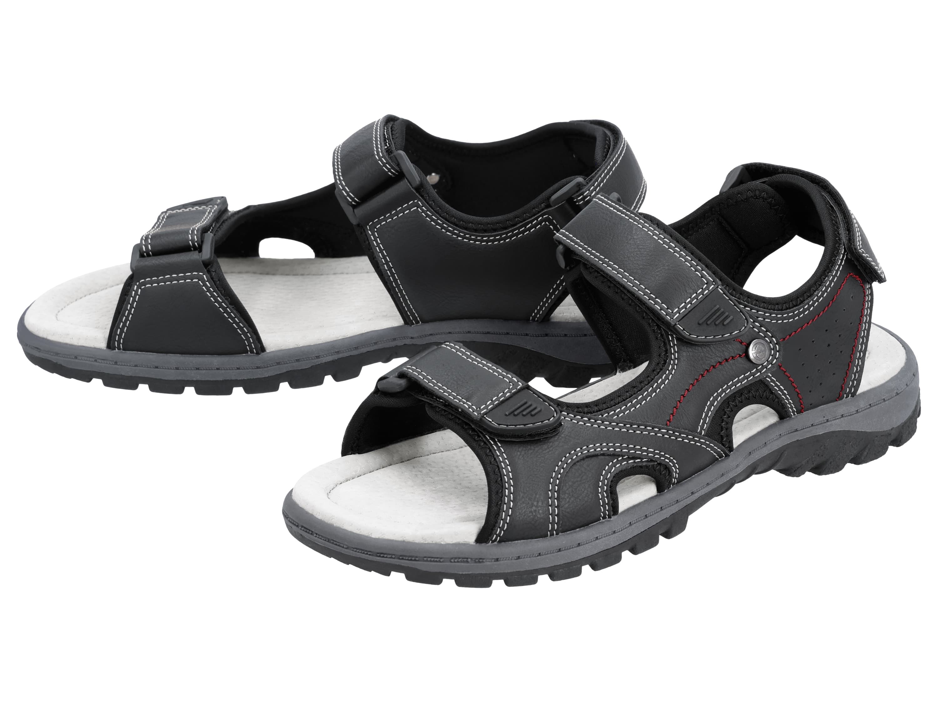 esmara Men Pánske sandále (čierna, 45) 1