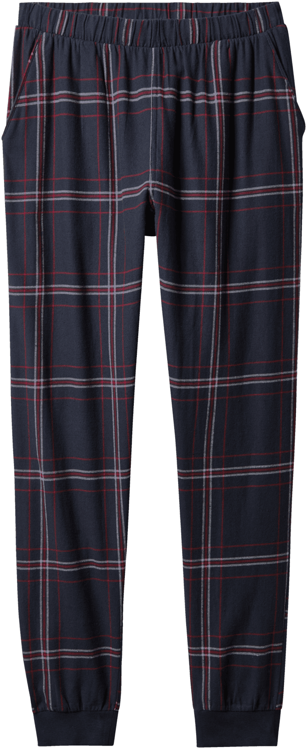 esmara® Dámske flanelové pyžamové nohavice (navy modrá, S (36/38)) 1