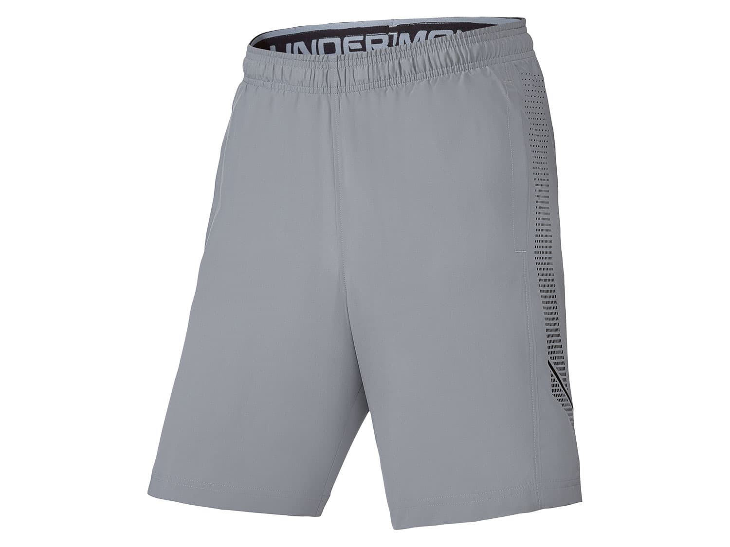 Under Armour Pánske funkčné šortky s bočnými vreckami (sivá, M)