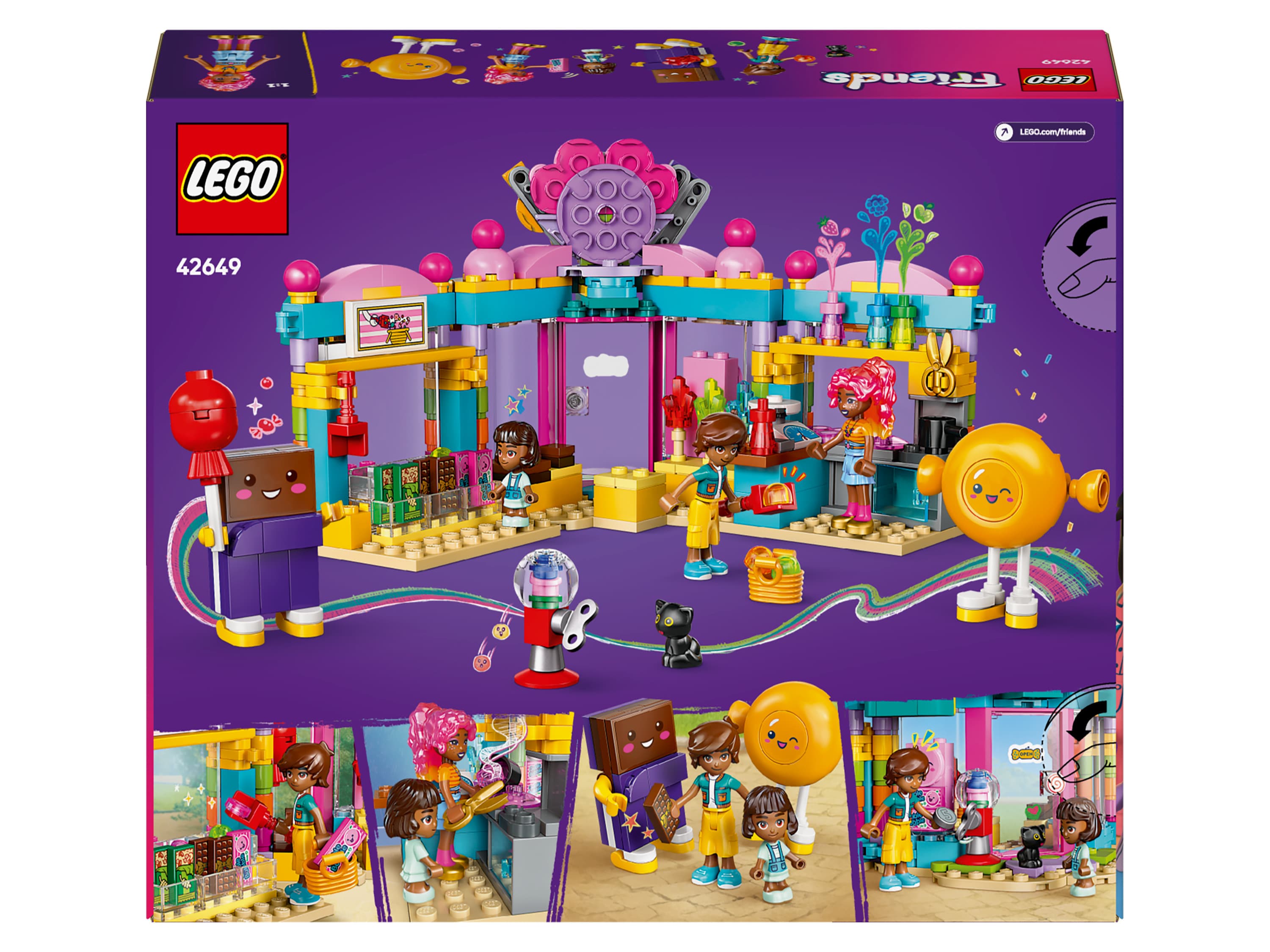 LEGO® FRIENDS 42649 Cukráreň v mestečku Heartlake 1