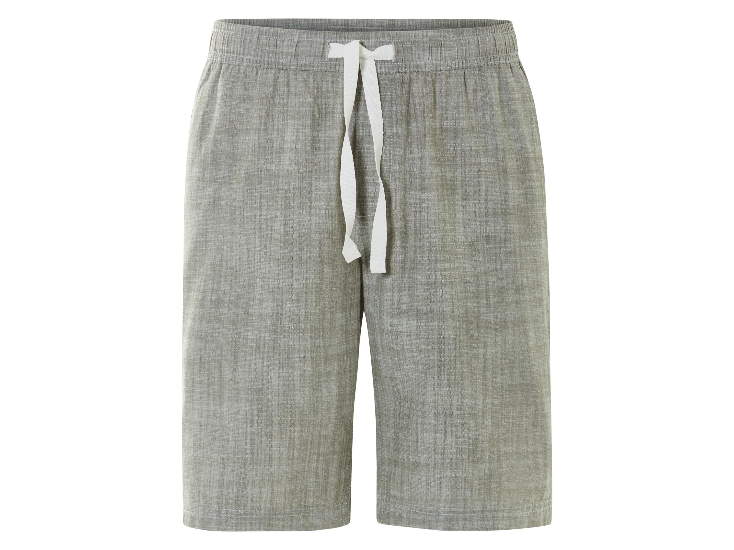 LIVERGY® Pánske bermudy (olivová, L (52/54)) 1