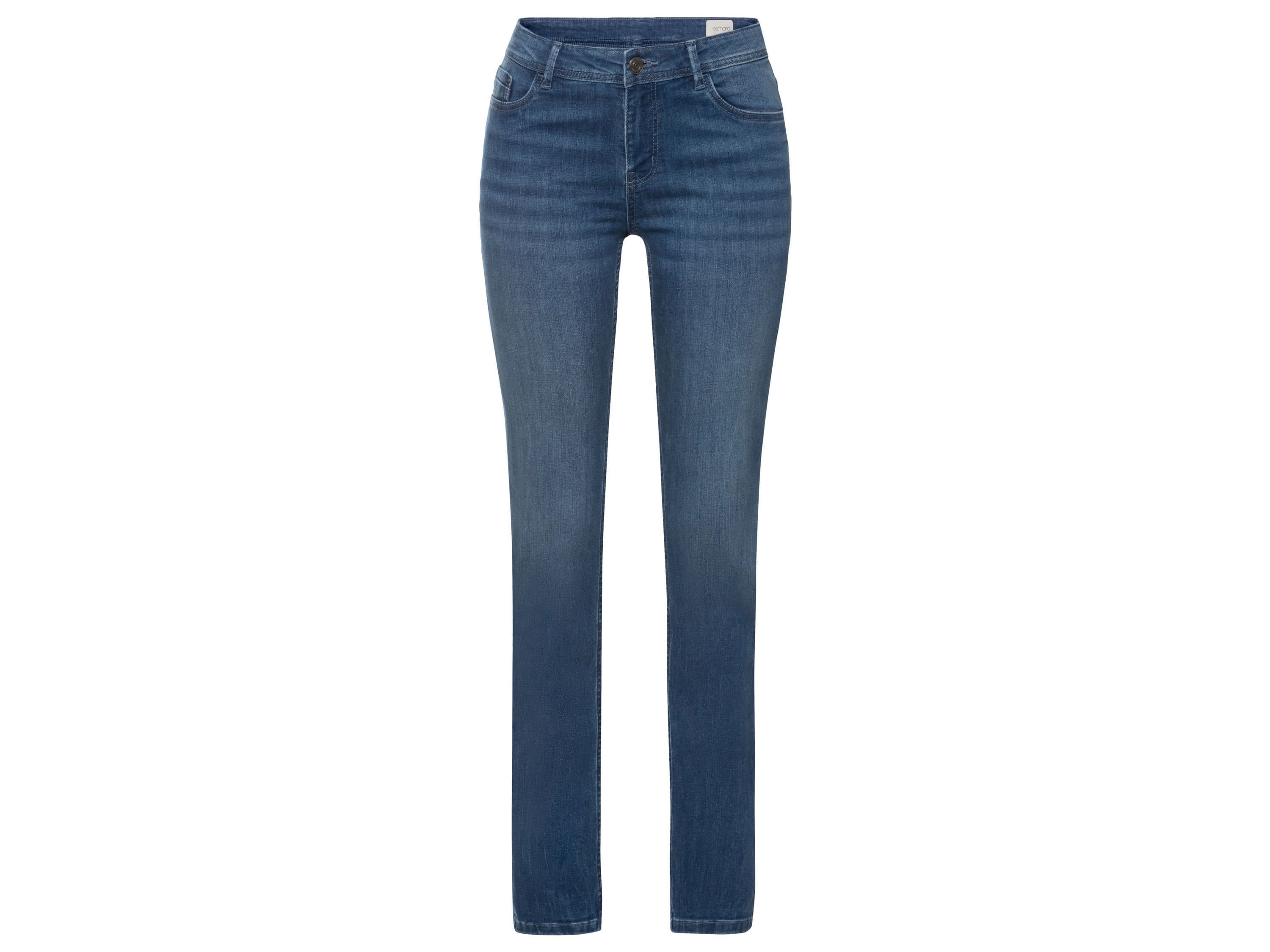 esmara® Dámske rifle „Slim Fit" (normálna dĺžka, 34, modrá) 1