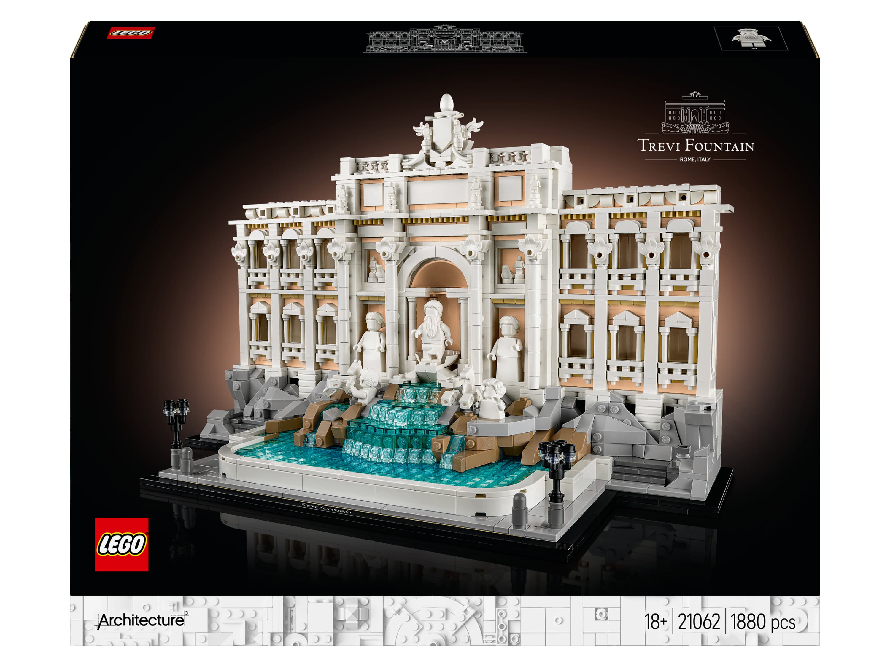 LEGO® Architecture 21062 Fontána di Trevi 1