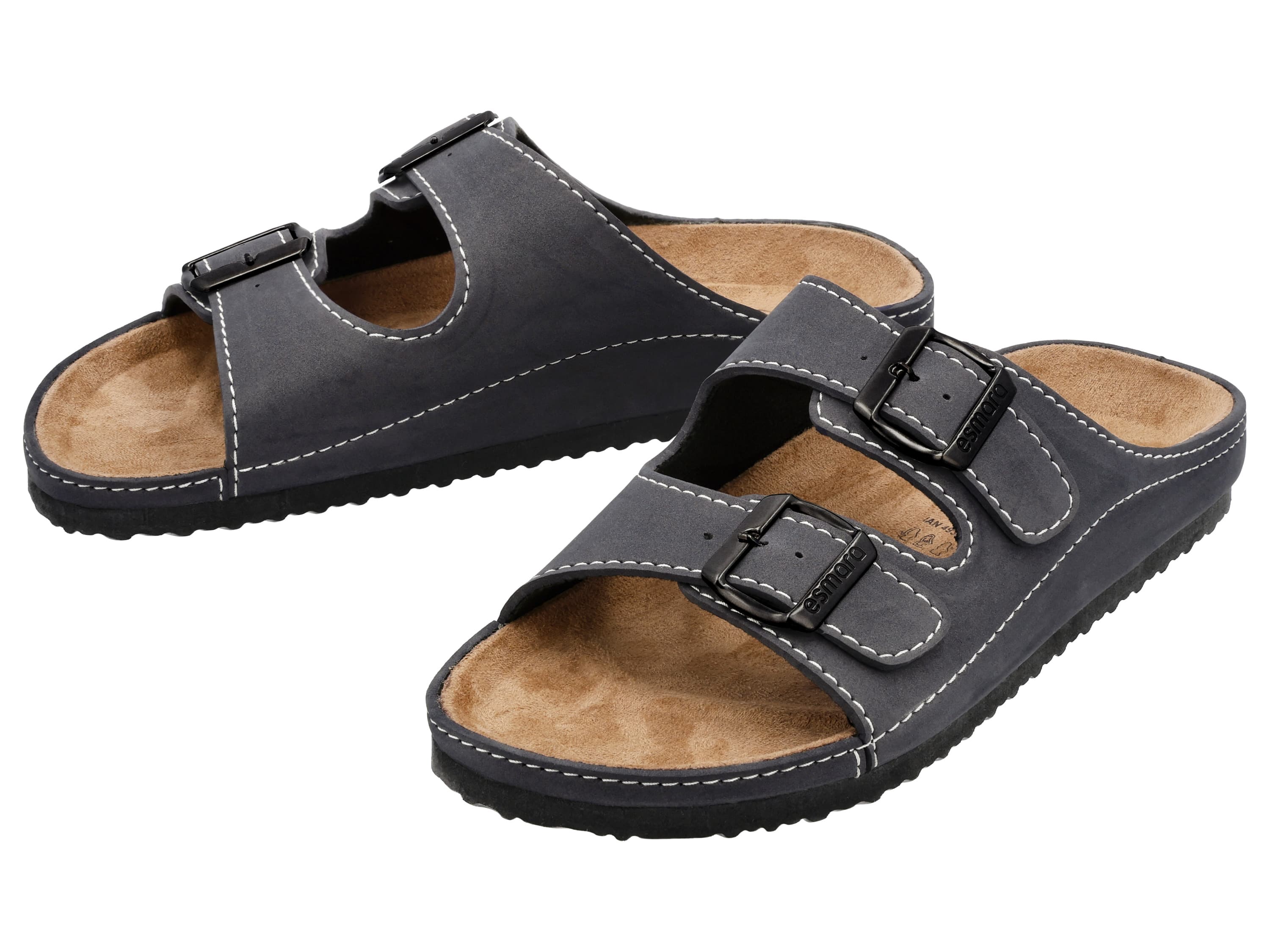 esmara® Pánske šľapky (navy modrá, 45) 1