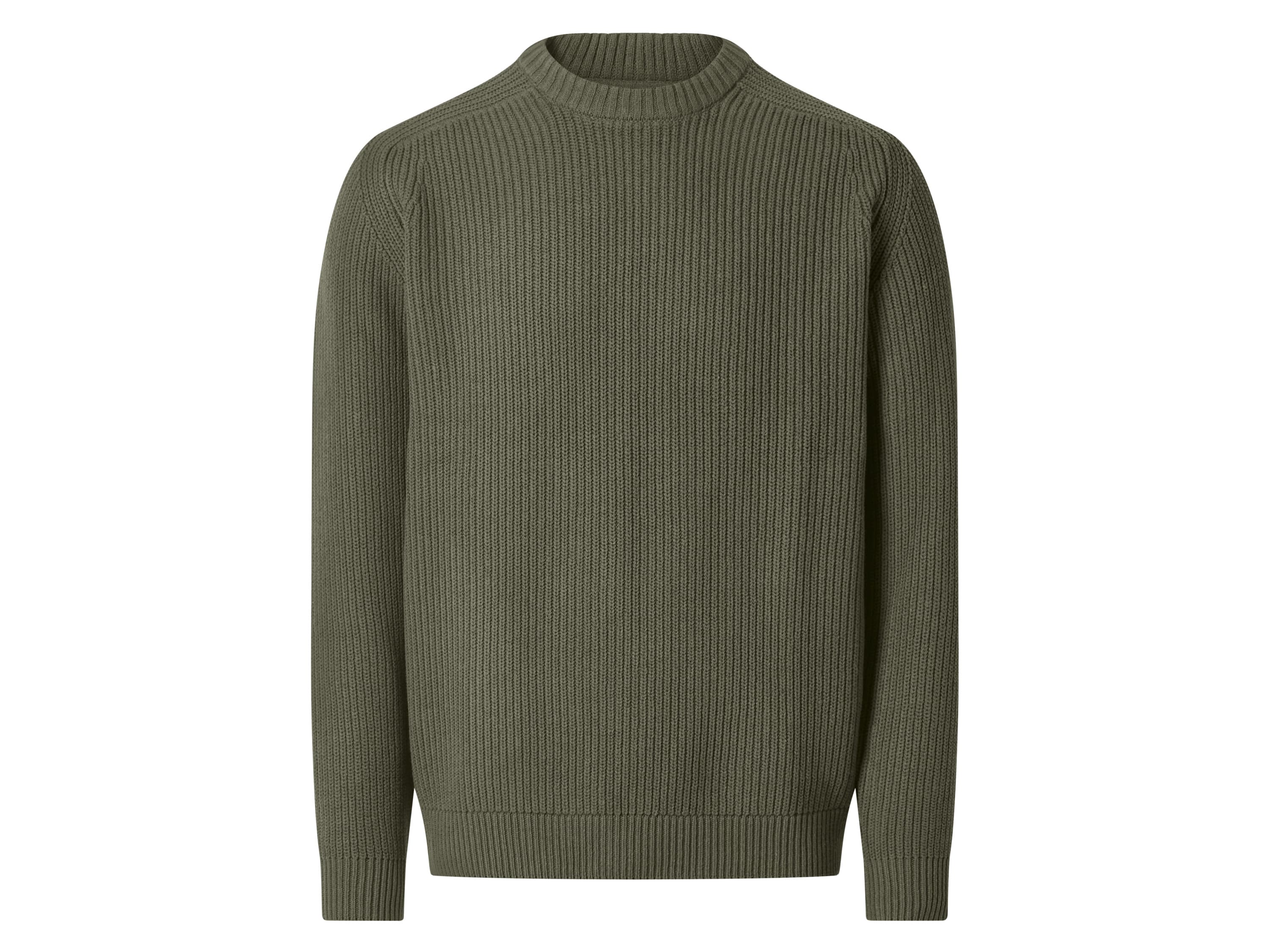 Esmara Men Pánsky pletený pulóver (olivová, XL (56/58)) 1