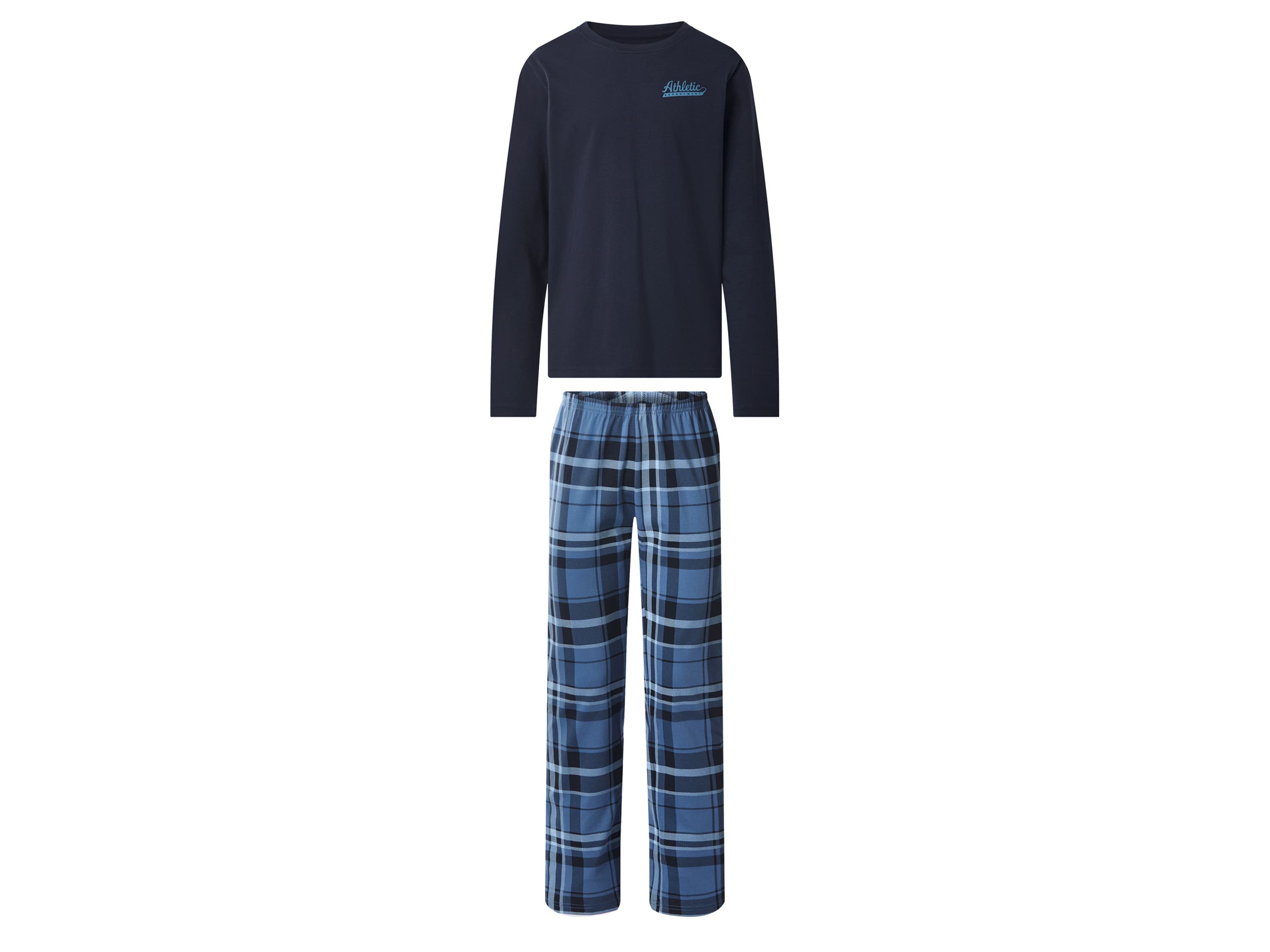 ESMARA KIDS Detské pyžamo (navy modrá/modrá, 158/164)